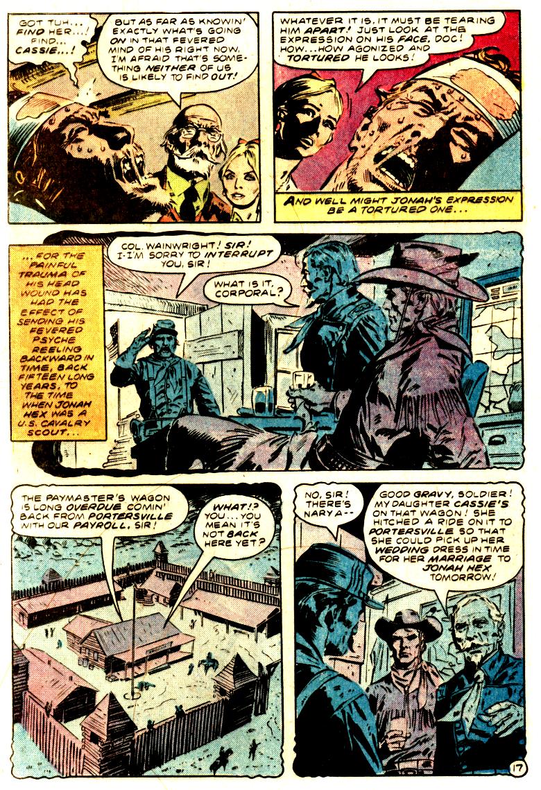 Read online Jonah Hex (1977) comic -  Issue #67 - 18