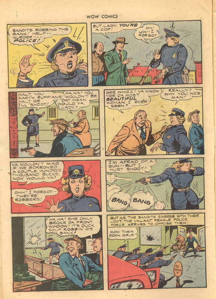 Read online Wow Comics comic -  Issue #27 - 10