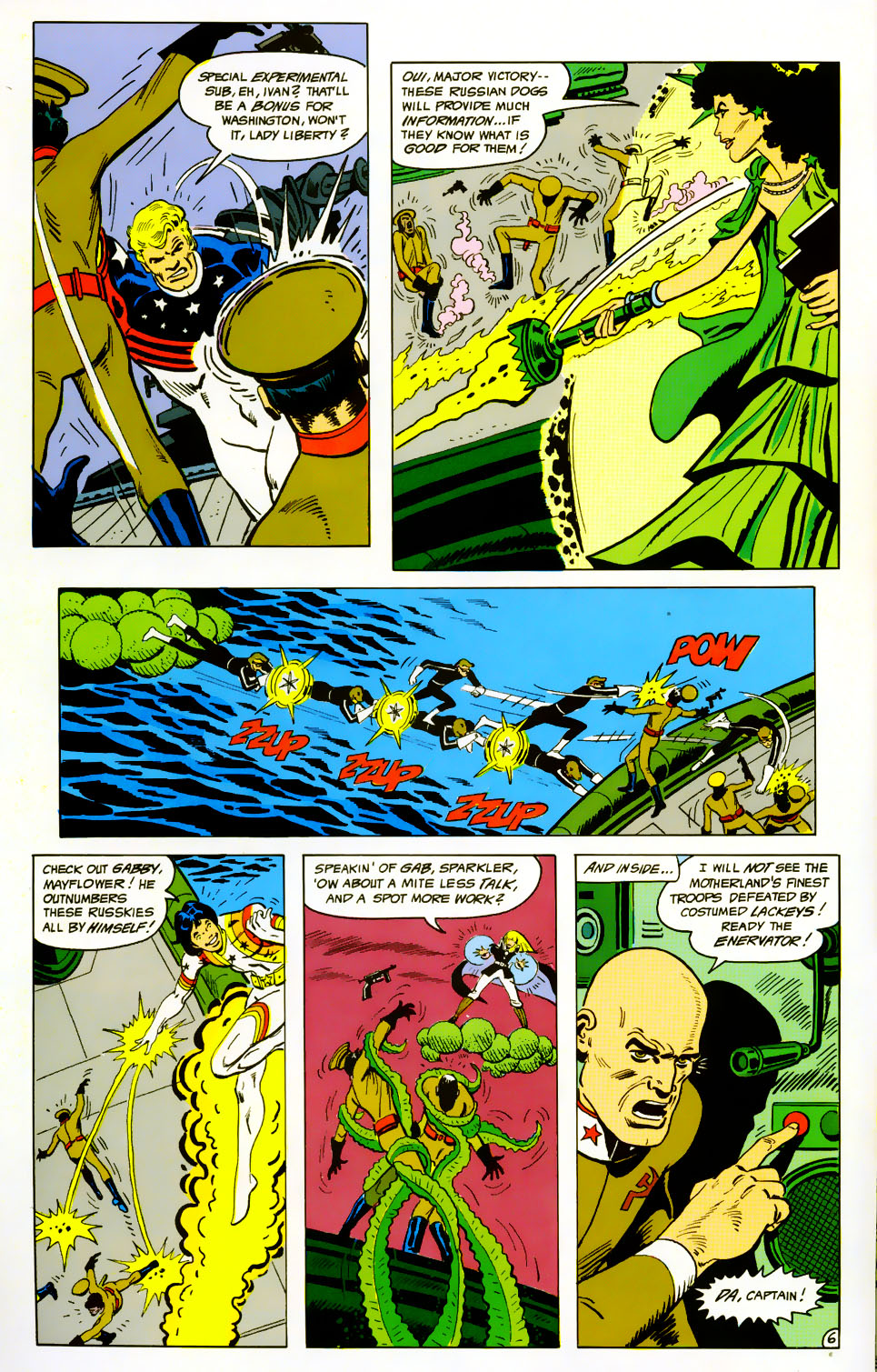 Read online Adventures of the Outsiders comic -  Issue #42 - 7