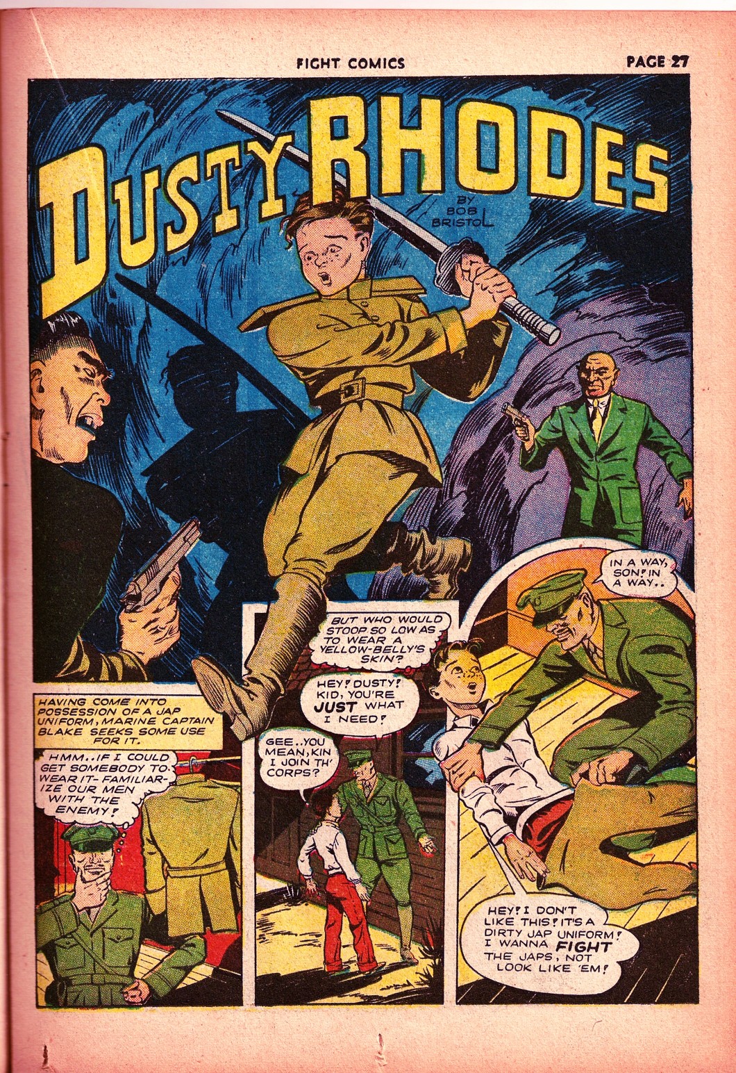 Read online Fight Comics comic -  Issue #26 - 29