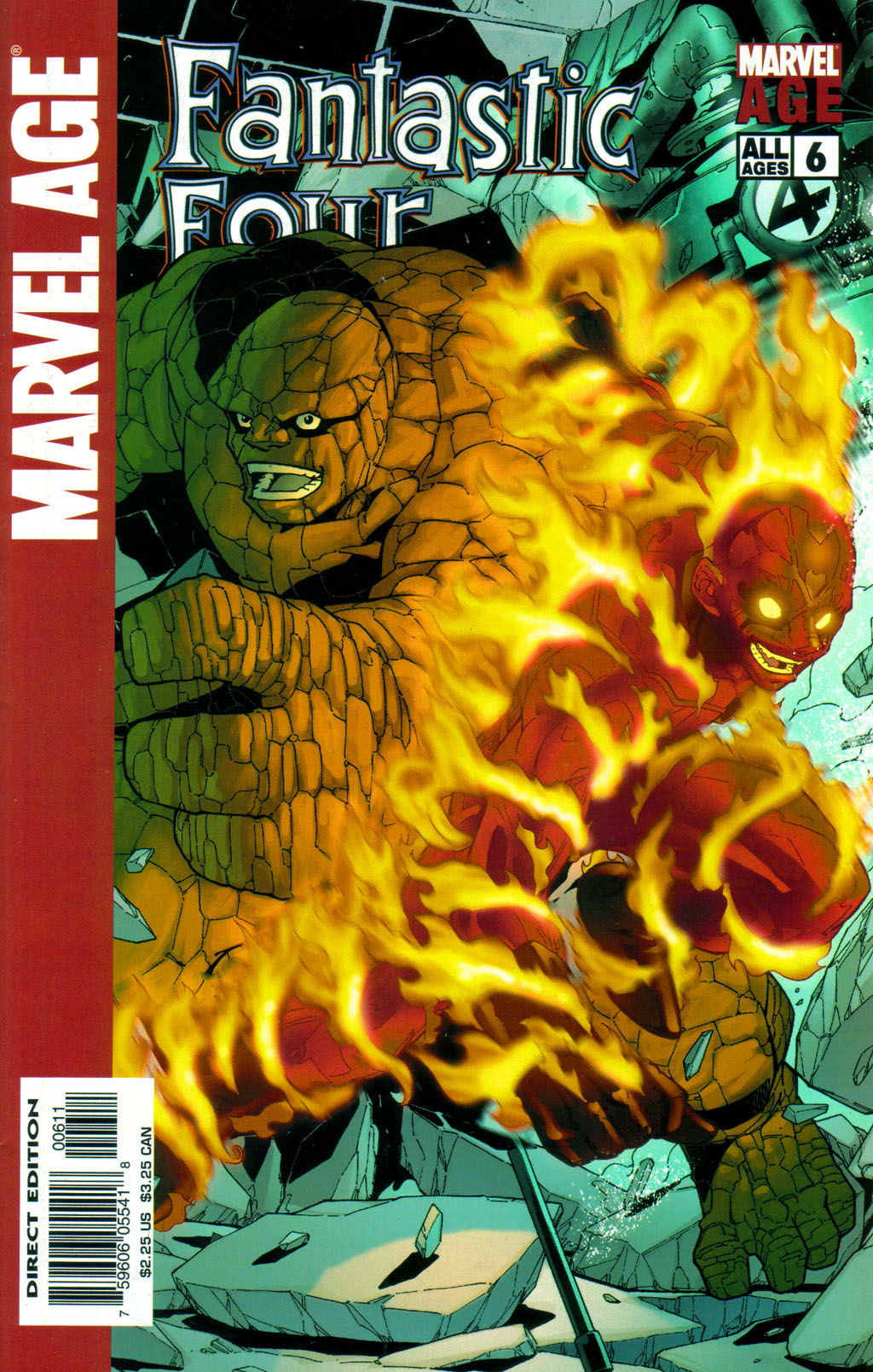 Read online Marvel Age Fantastic Four comic -  Issue #6 - 1