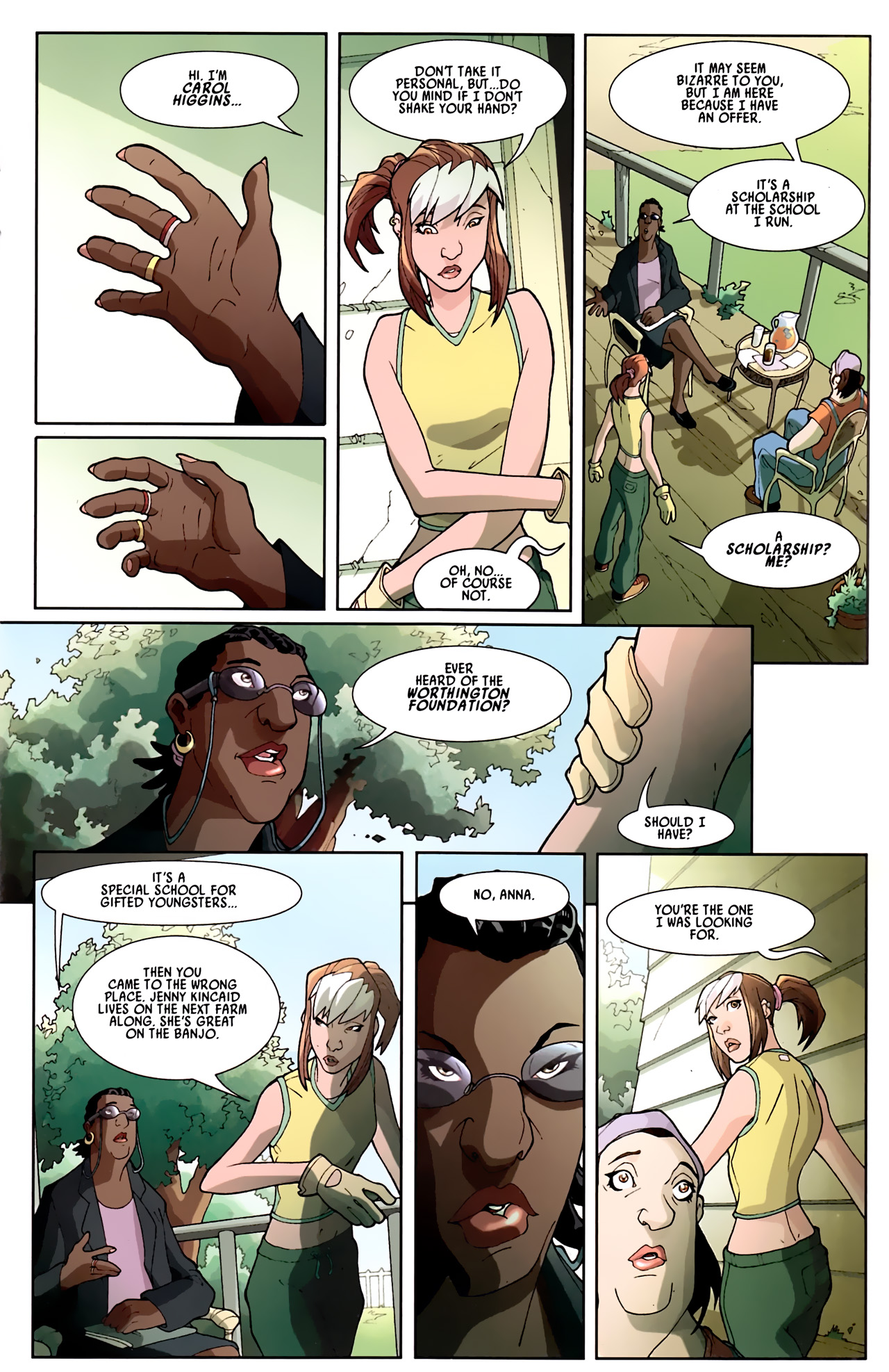 Read online X-Campus comic -  Issue #1 - 12