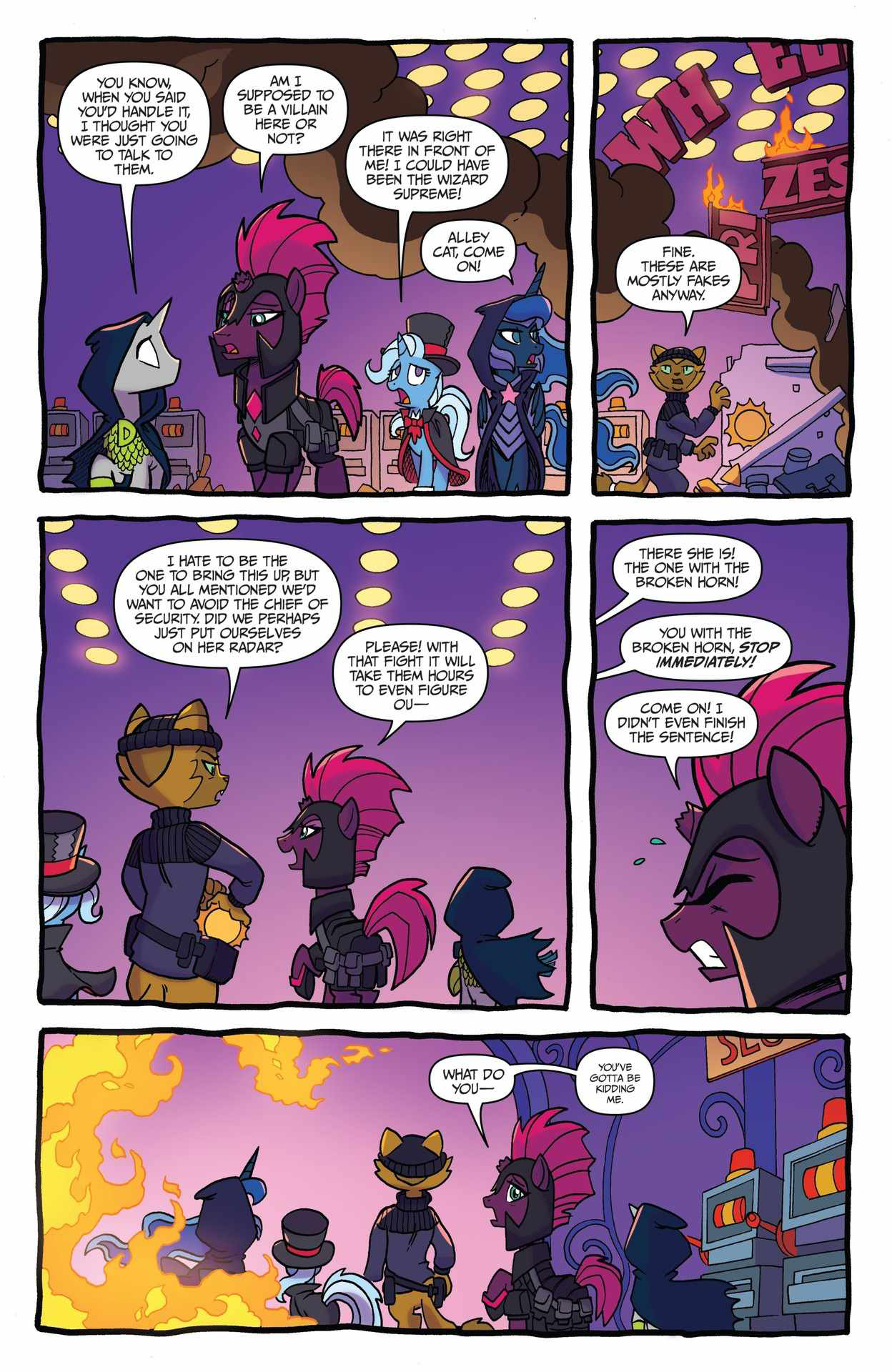 Read online My Little Pony: Nightmare Knights comic -  Issue #3 - 6