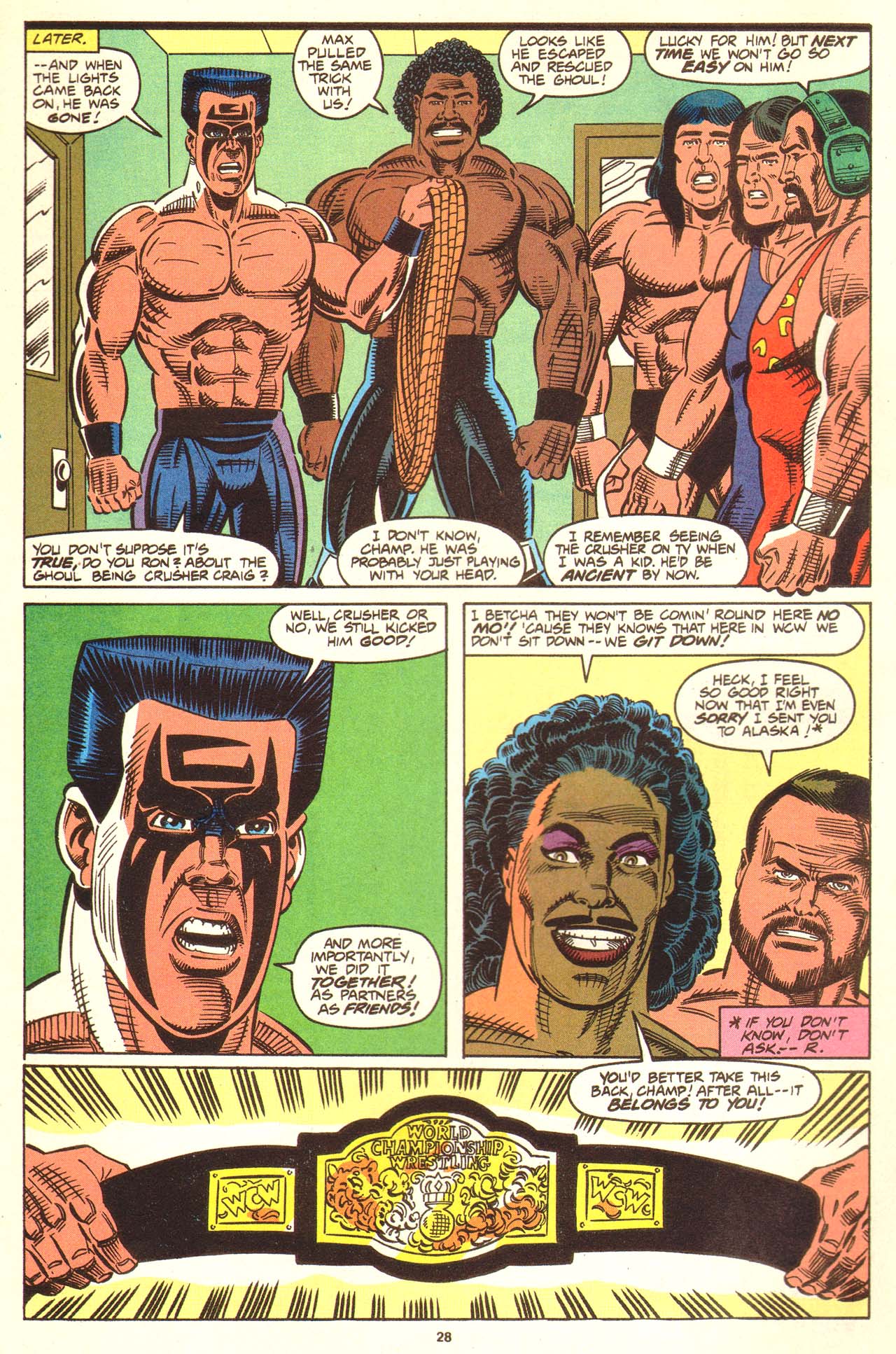 Read online WCW World Championship Wrestling comic -  Issue #11 - 29