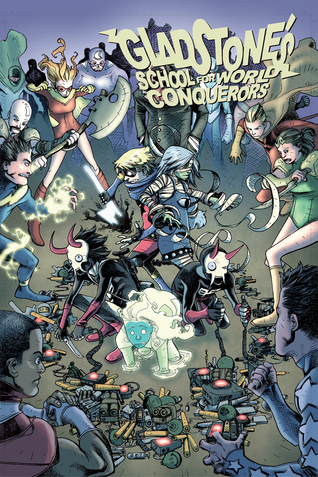 Read online Gladstone's School for World Conquerors (2013) comic -  Issue #4 - 1