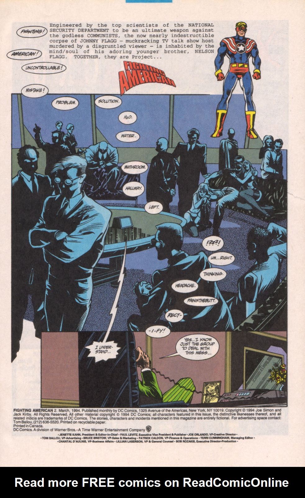 Read online Fighting American (1994) comic -  Issue #2 - 2