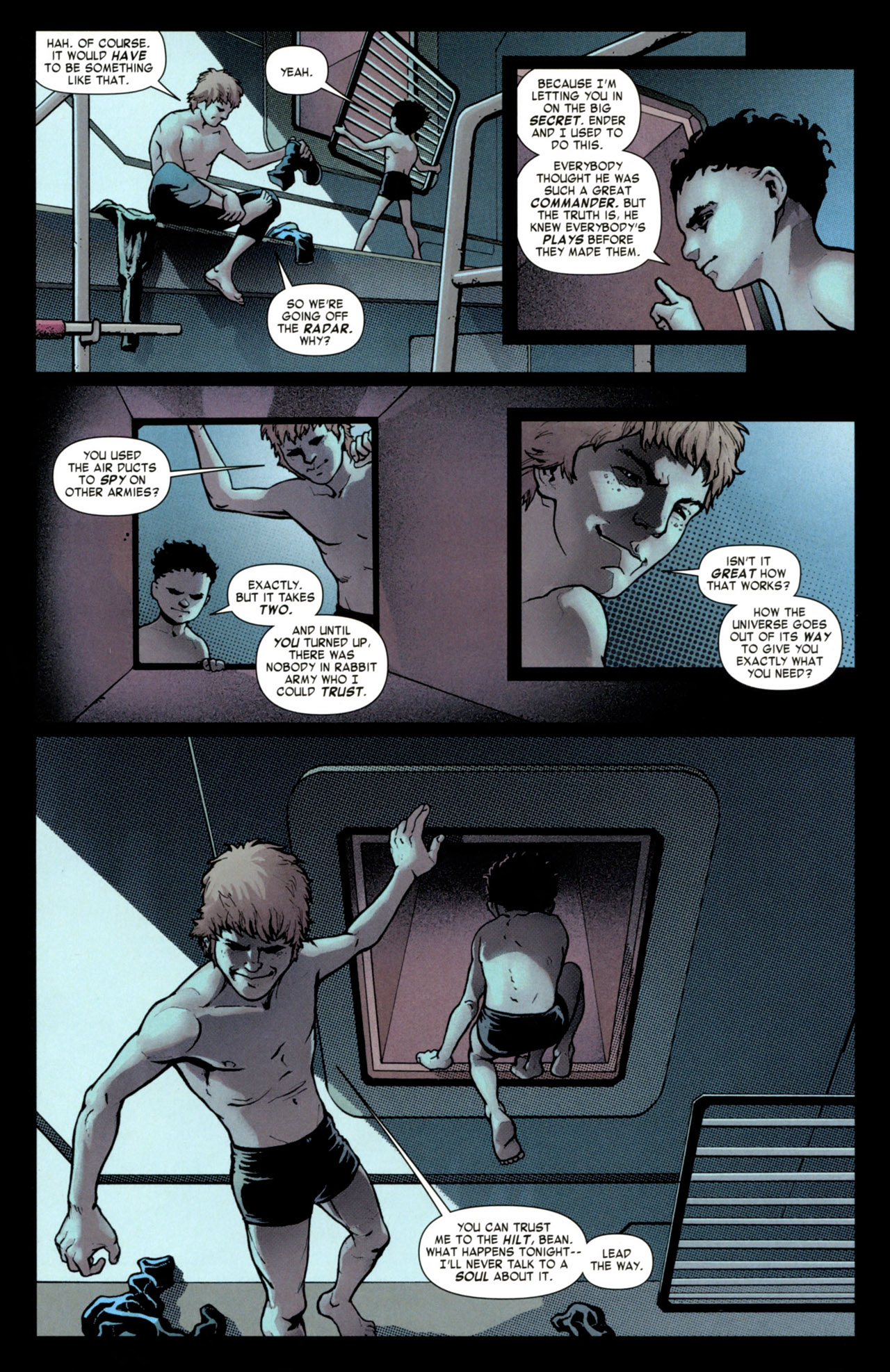 Read online Ender's Shadow: Command School comic -  Issue #4 - 10