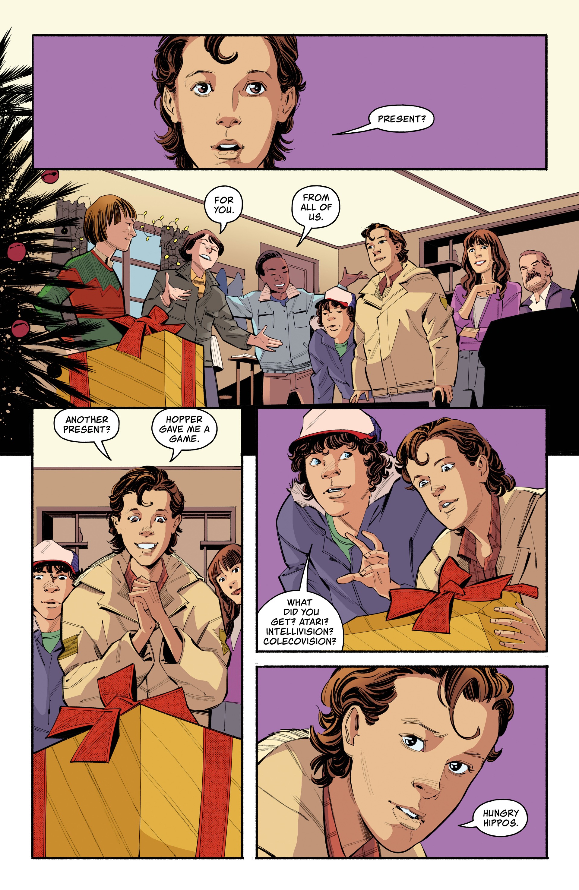 Read online Stranger Things Holiday Specials comic -  Issue # TPB - 39