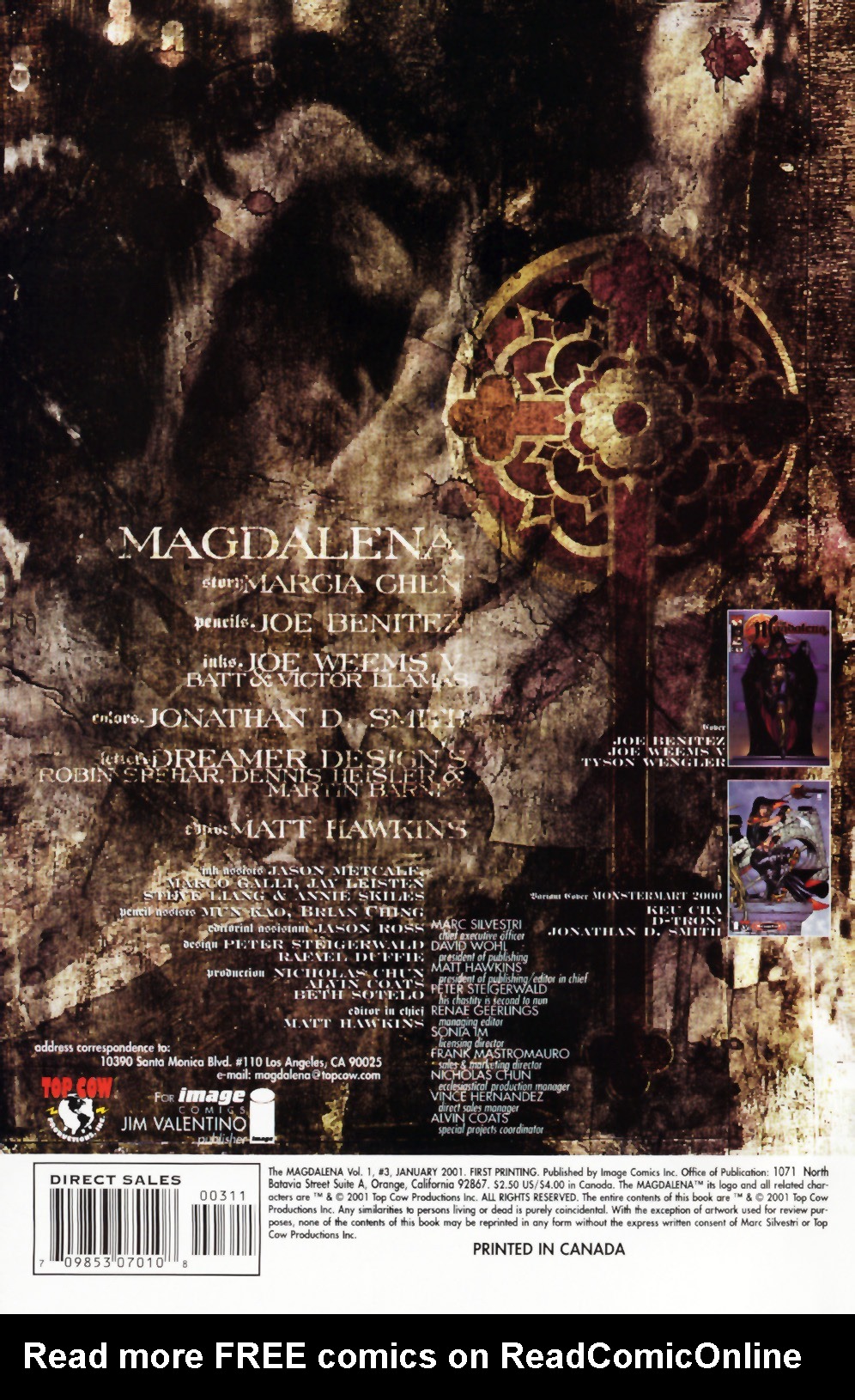 Read online The Magdalena (2000) comic -  Issue #3 - 2
