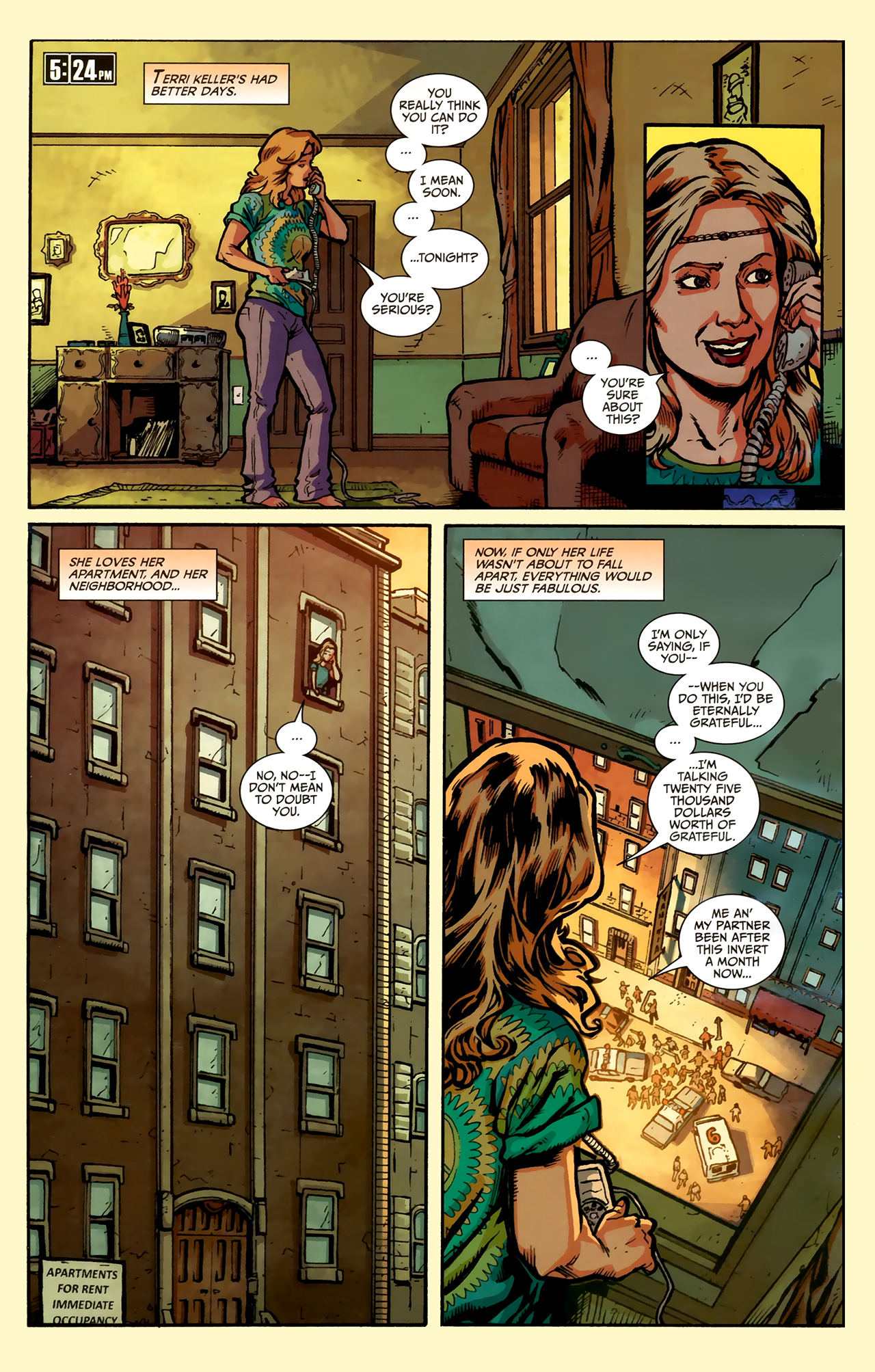 Read online Die Hard: Year One comic -  Issue #6 - 7