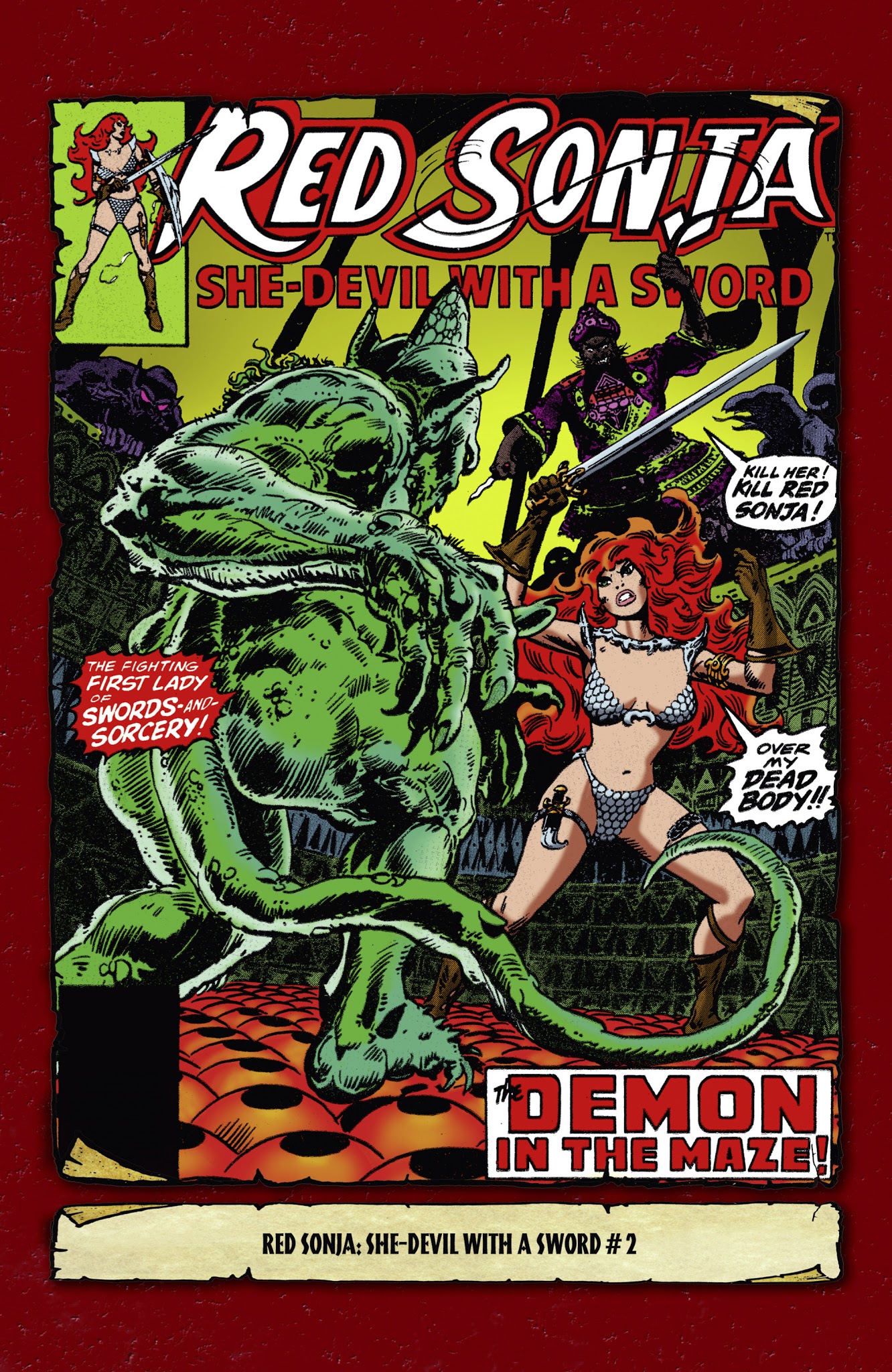 Read online The Adventures of Red Sonja comic -  Issue # TPB 2 - 129