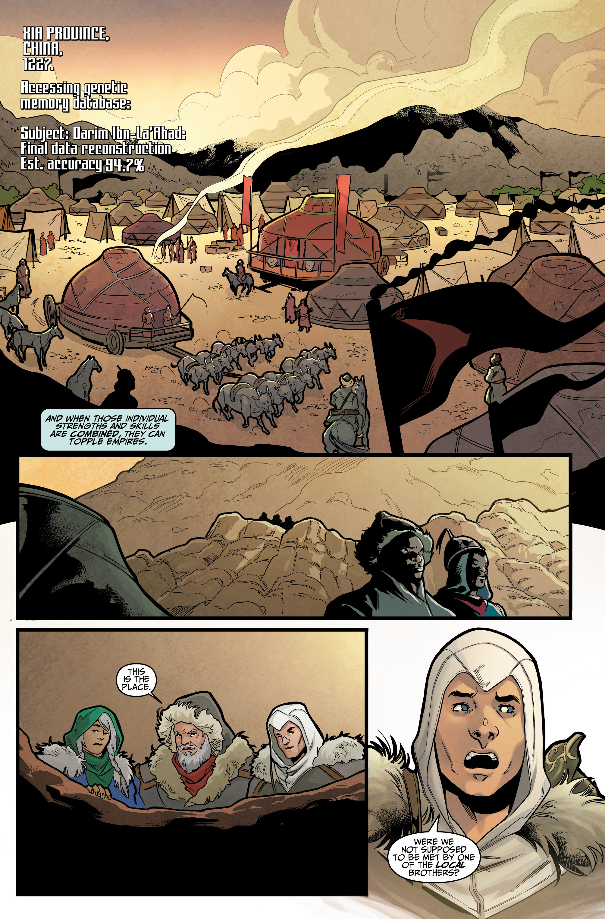 Read online Assassin's Creed: Reflections comic -  Issue #2 - 4