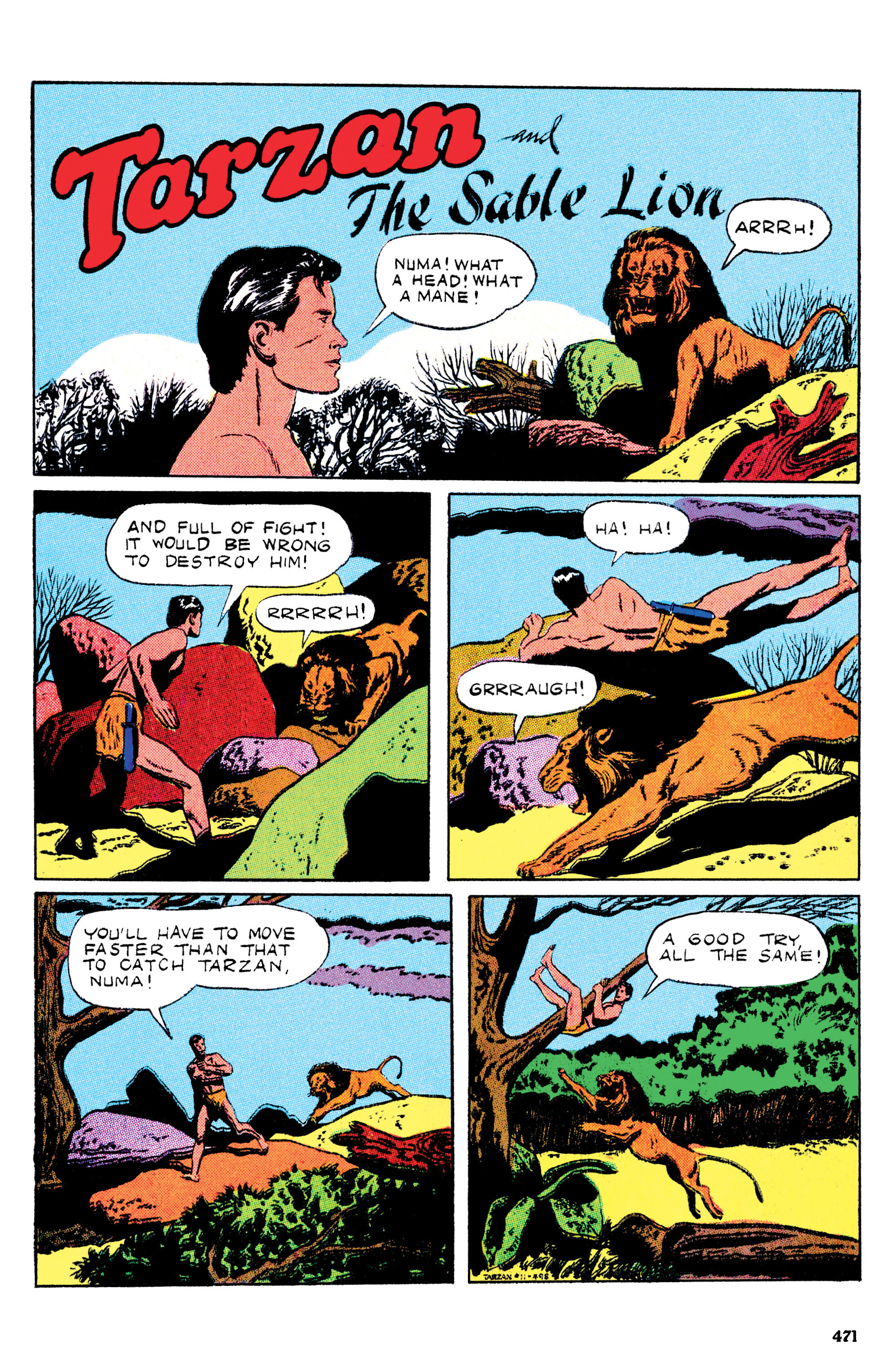 Read online Edgar Rice Burroughs Tarzan: The Jesse Marsh Years Omnibus comic -  Issue # TPB (Part 5) - 73