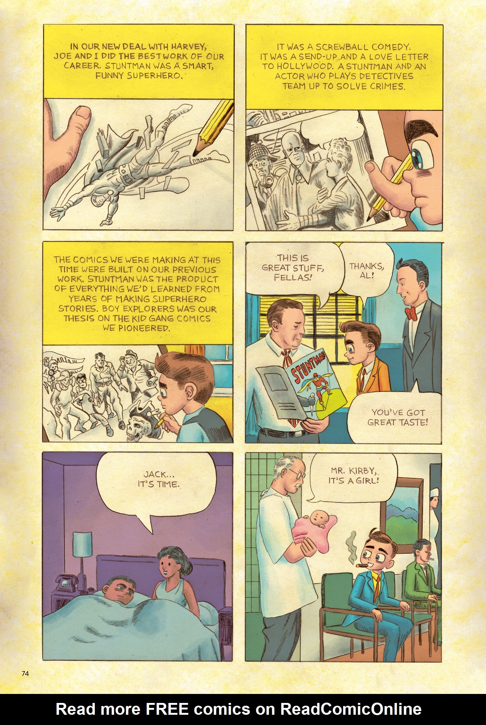 Read online Jack Kirby: The Epic Life of the King of Comics comic -  Issue # TPB (Part 1) - 81