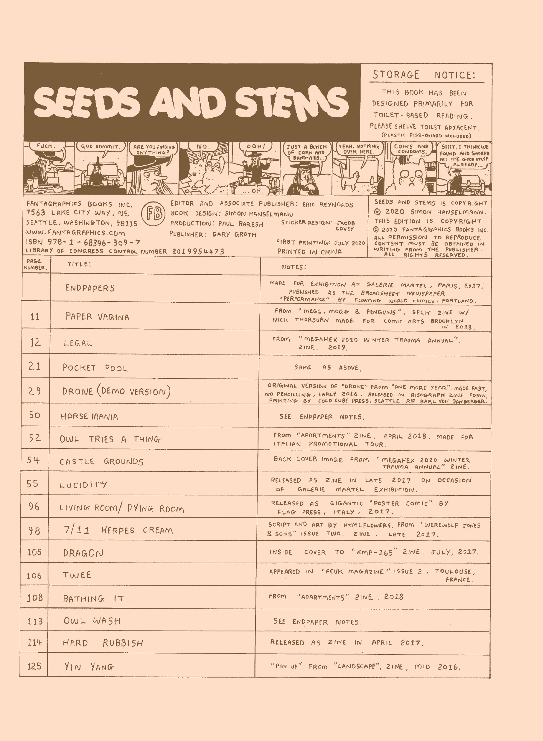 Read online Seeds and Stems comic -  Issue # TPB (Part 1) - 5