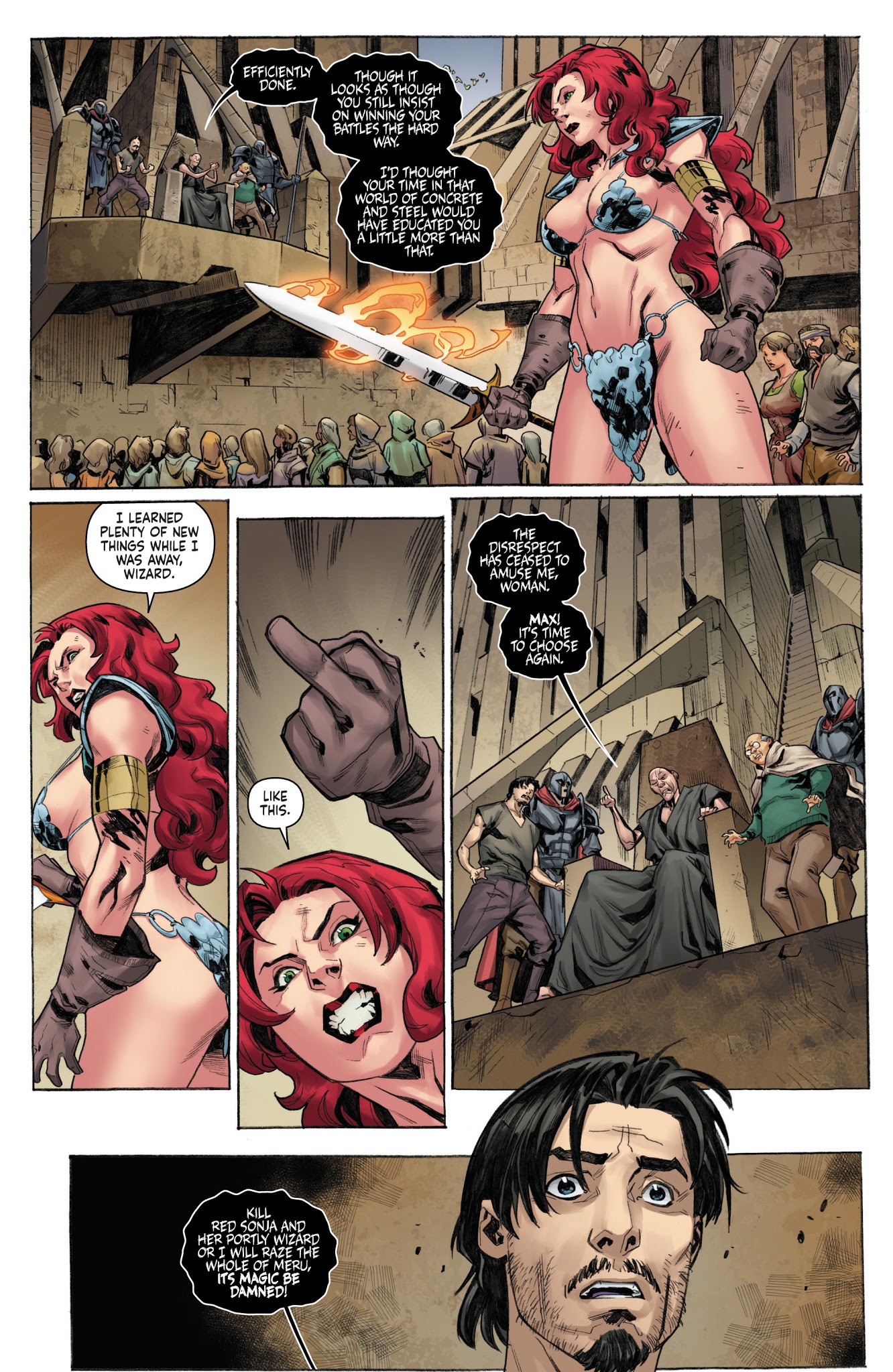 Read online Red Sonja Vol. 4 comic -  Issue #15 - 22