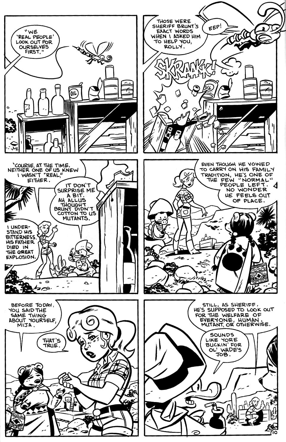 Read online Mutant, Texas: Tales of Sheriff Ida Red comic -  Issue #2 - 12