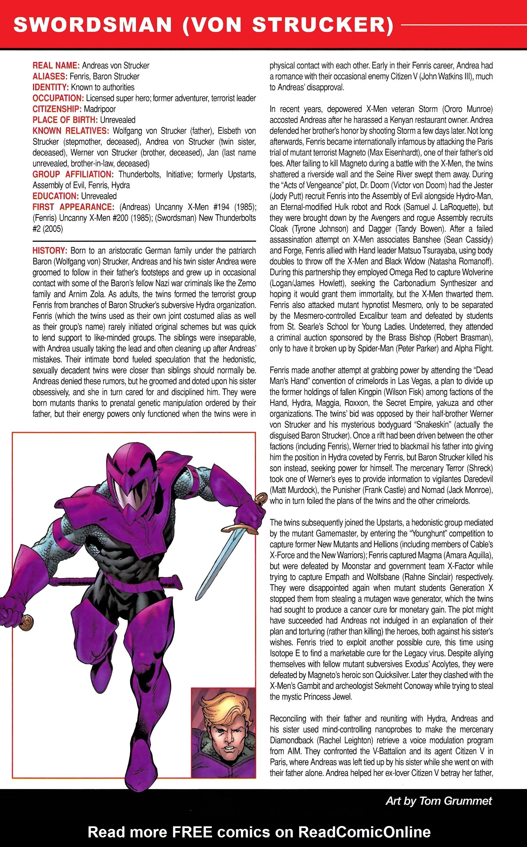 Read online Official Handbook of the Marvel Universe A to Z comic -  Issue # TPB 11 (Part 2) - 84