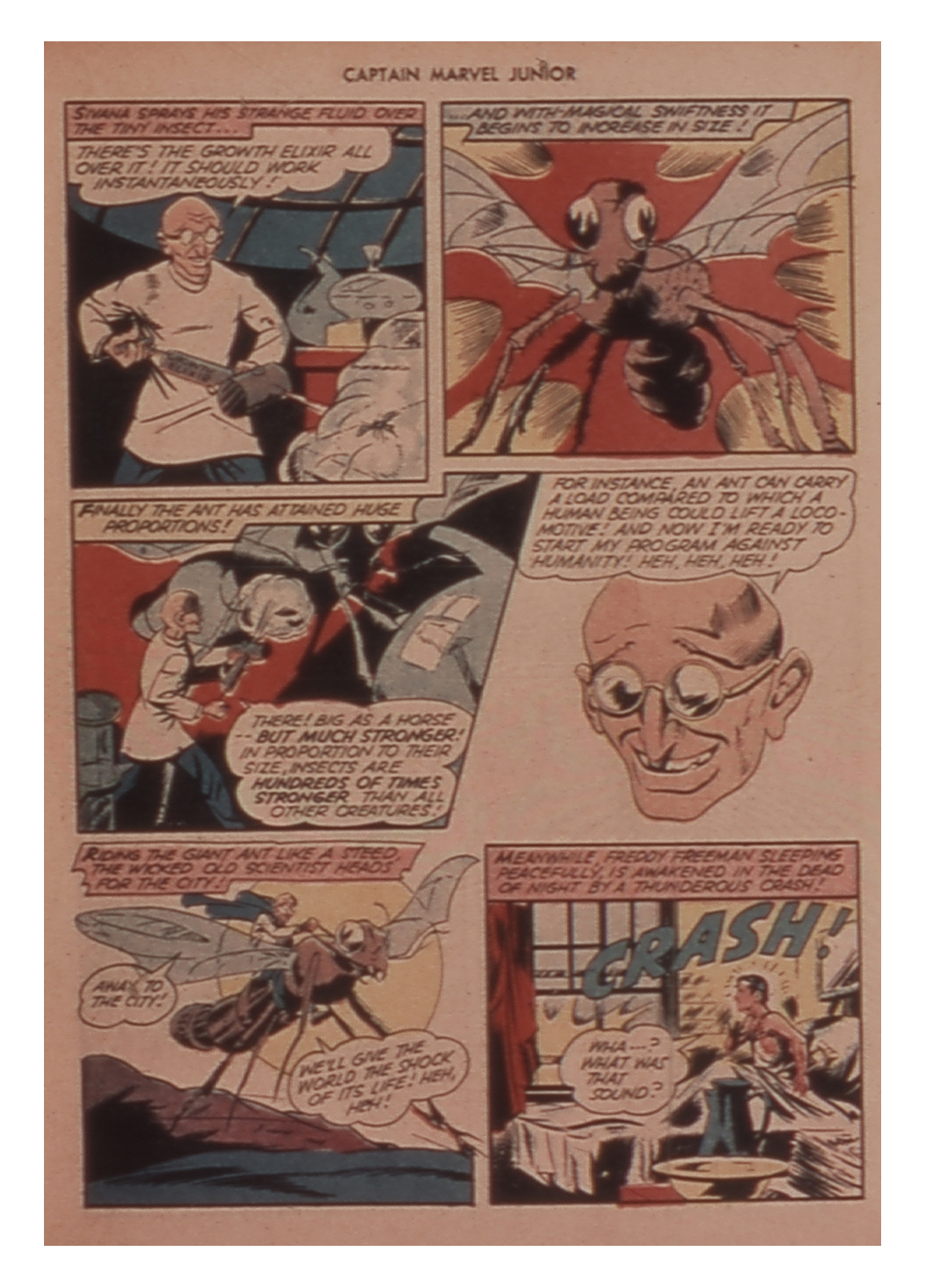 Read online Captain Marvel, Jr. comic -  Issue #12 - 35