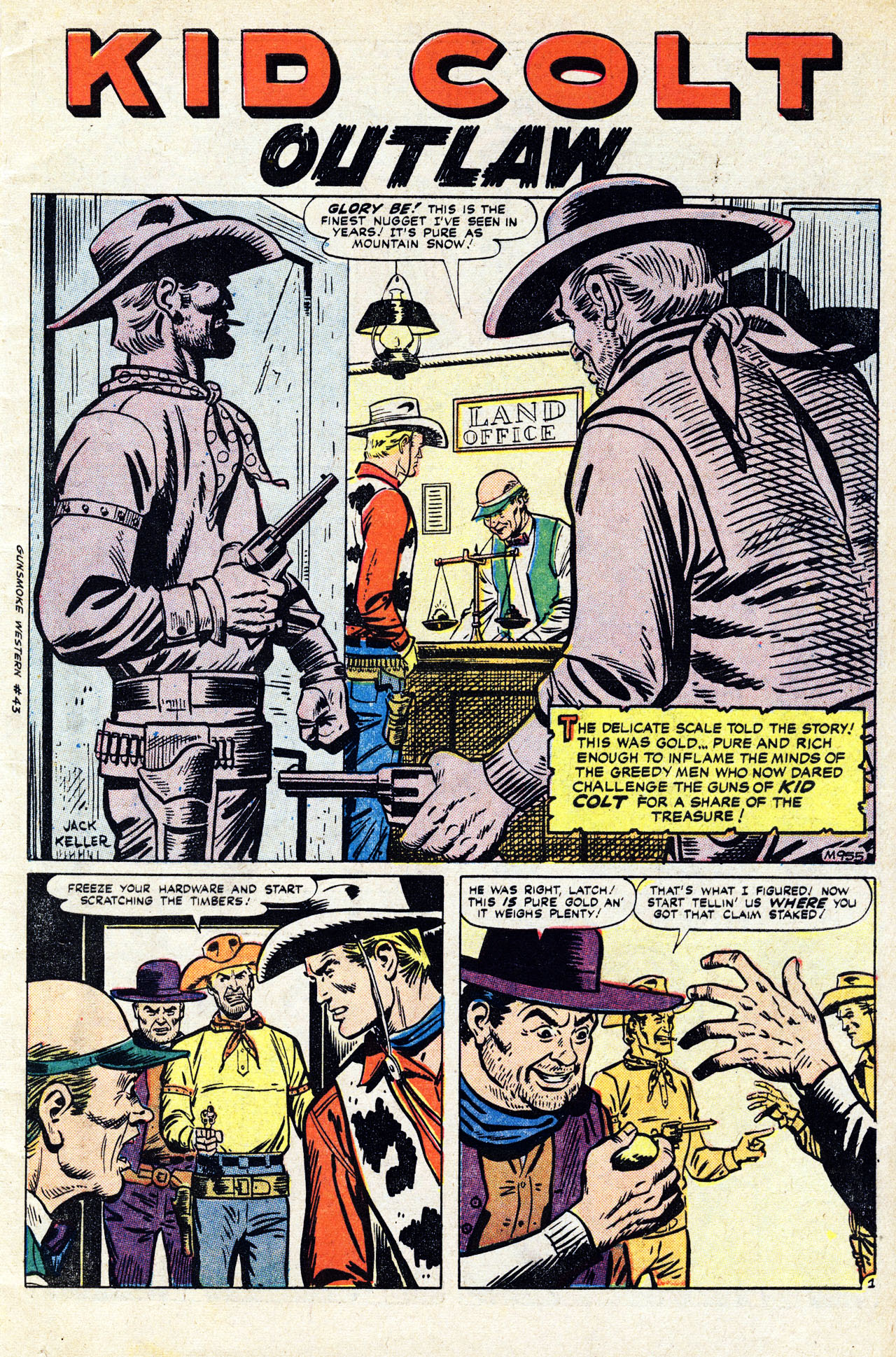 Read online Gunsmoke Western comic -  Issue #43 - 3