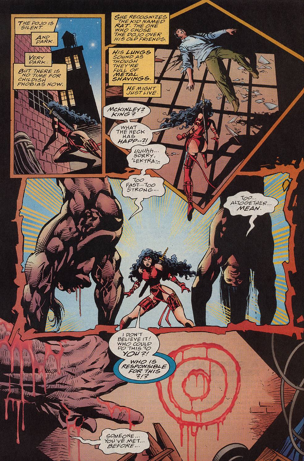 Read online Elektra (1996) comic -  Issue #1 - Afraid of the Dark - 22
