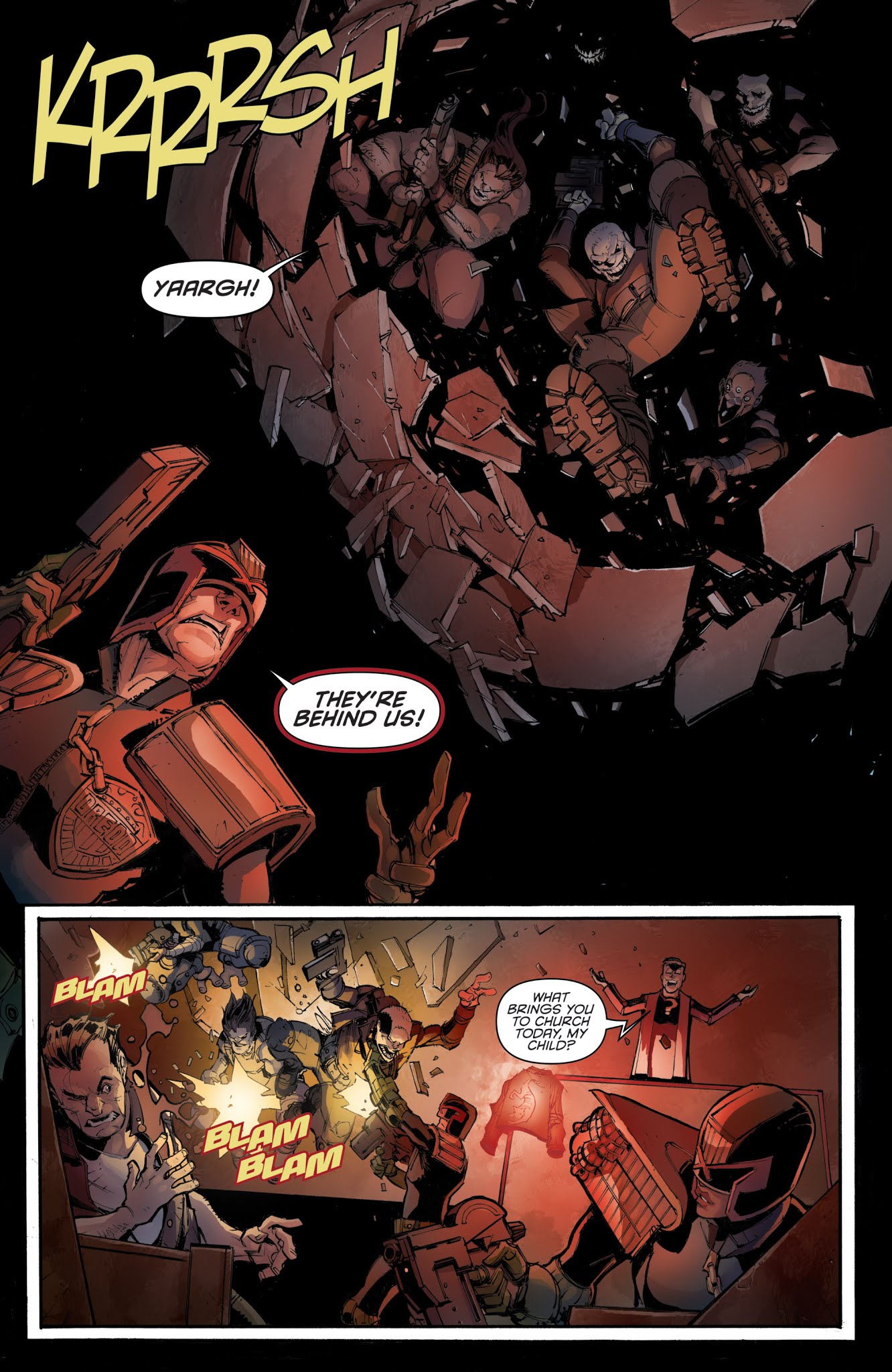 Read online Judge Dredd: Under Siege comic -  Issue #2 - 4