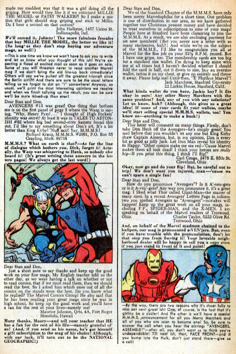 Read online The Avengers (1963) comic -  Issue #16 - 36