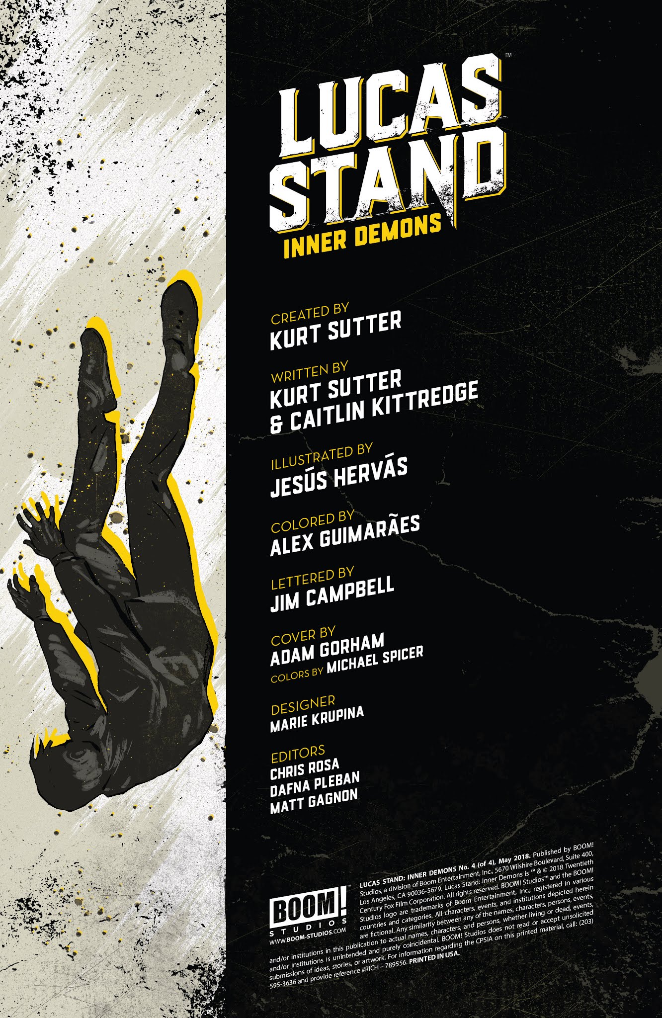 Read online Lucas Stand: Inner Demons comic -  Issue #4 - 2
