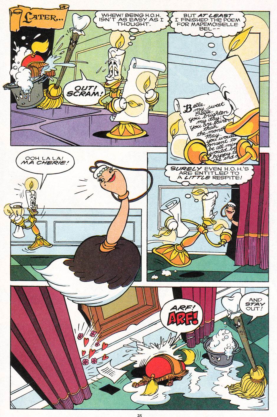 Read online Disney's Beauty and the Beast comic -  Issue #5 - 27