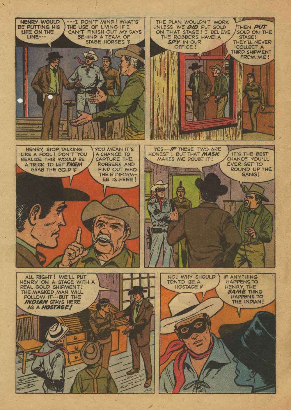 Read online The Lone Ranger (1948) comic -  Issue #131 - 16