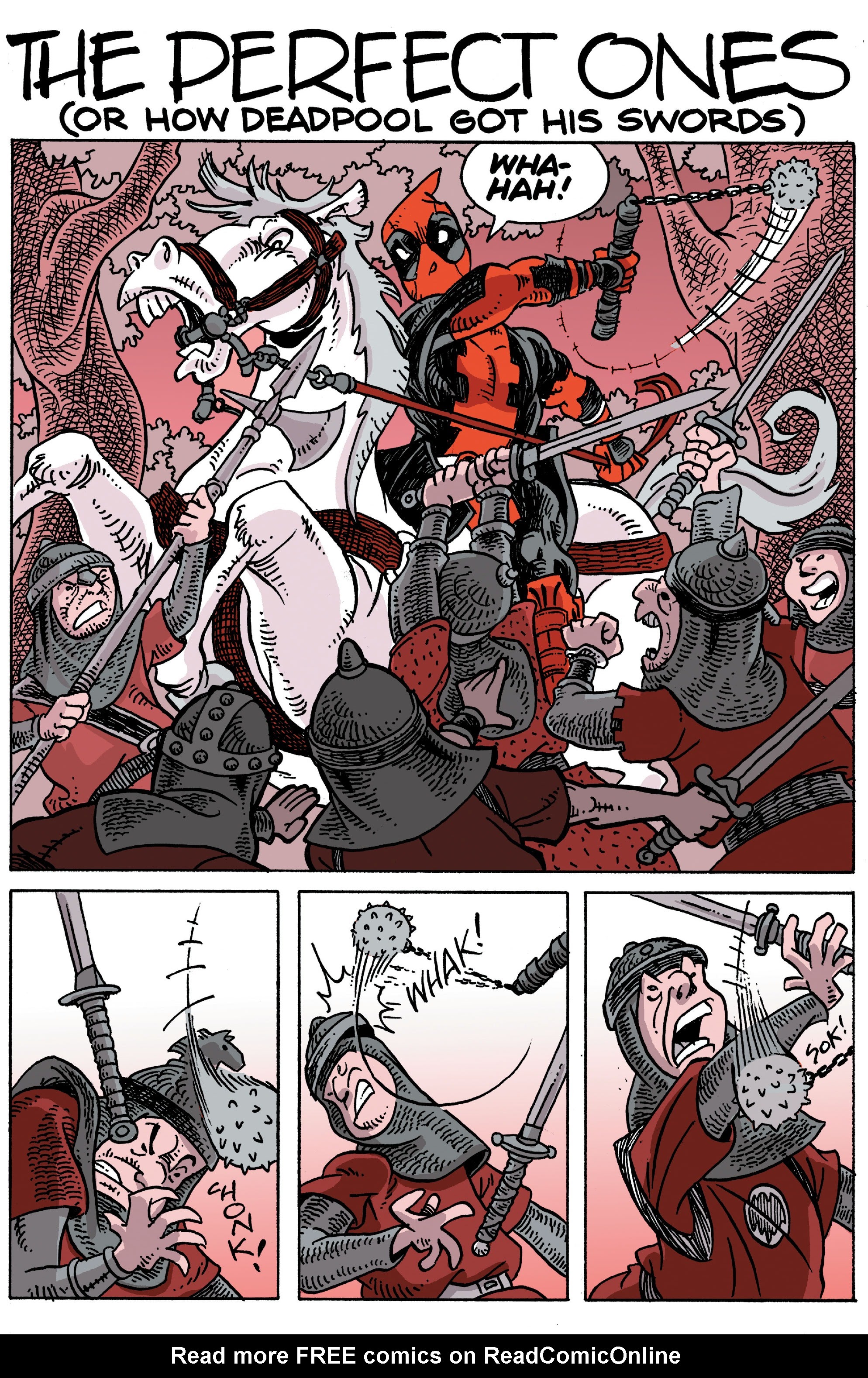 Read online Deadpool: Black, White & Blood comic -  Issue #3 - 23