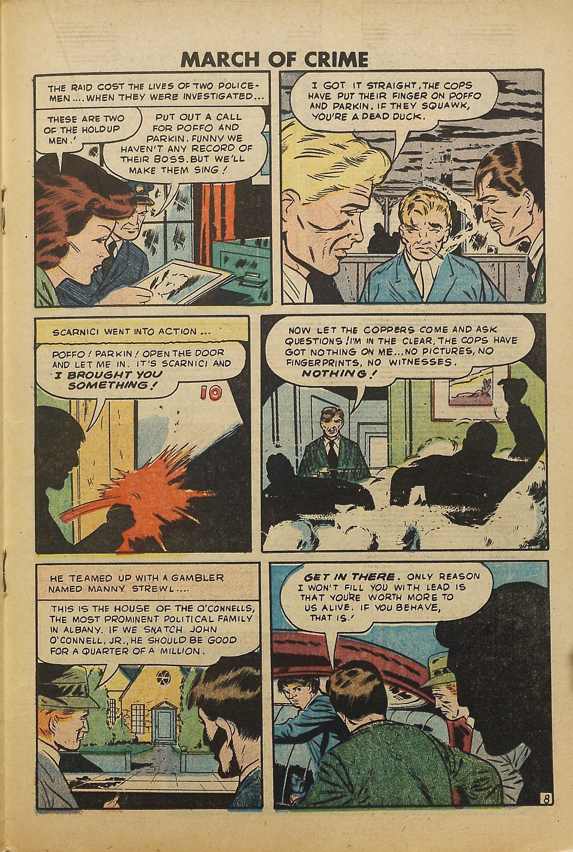 Read online March of Crime comic -  Issue #1 - 19