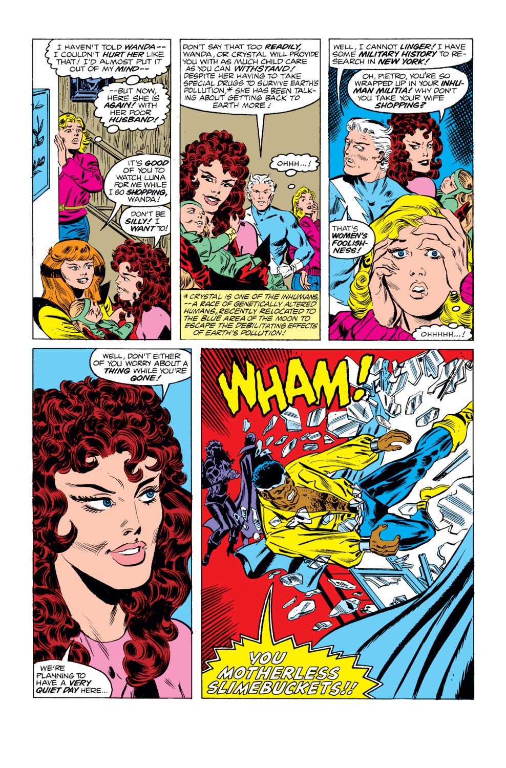 Read online The Vision and the Scarlet Witch (1985) comic -  Issue #8 - 6