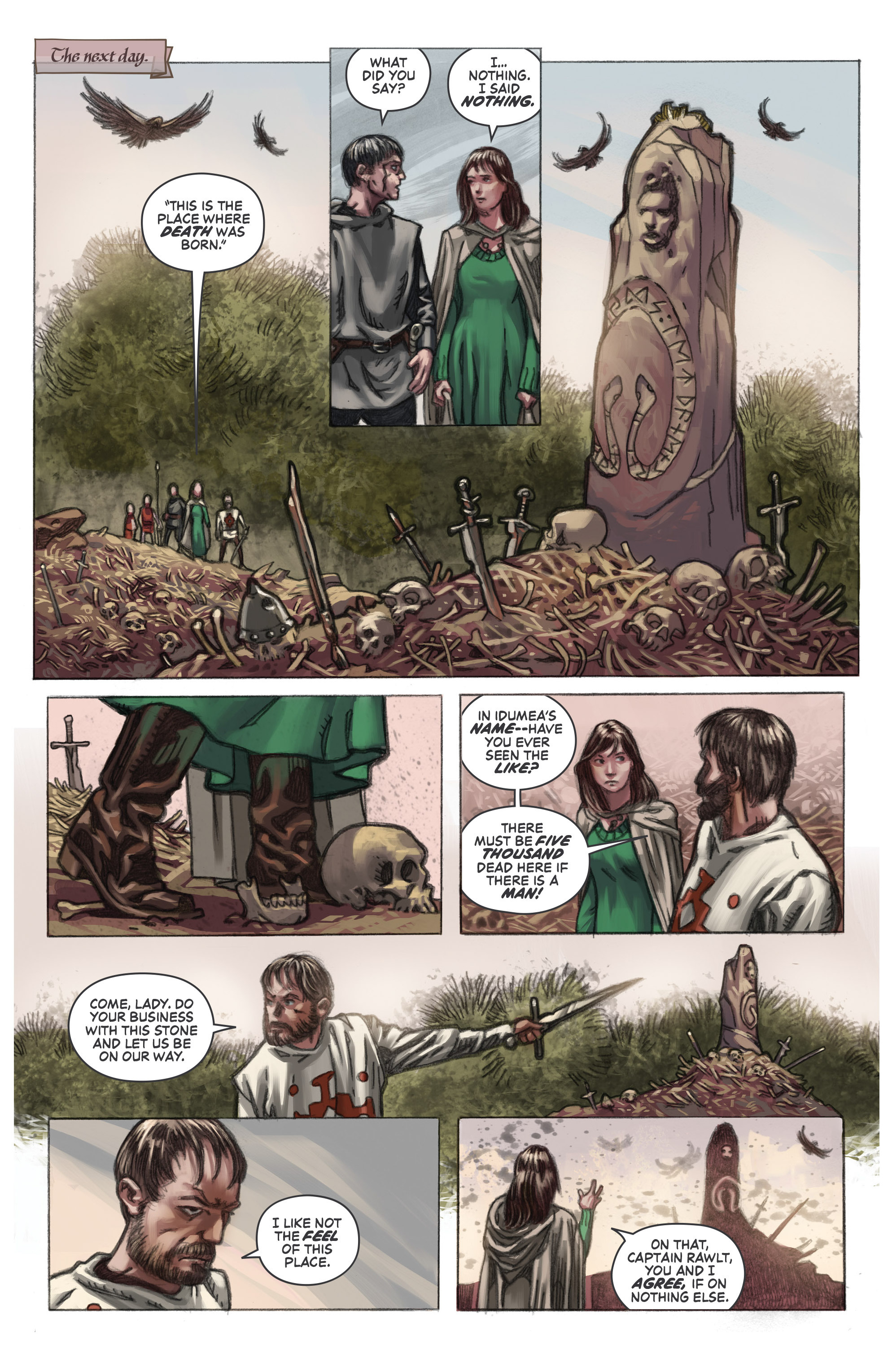 Read online Muirwood: The Lost Abbey comic -  Issue #2 - 21