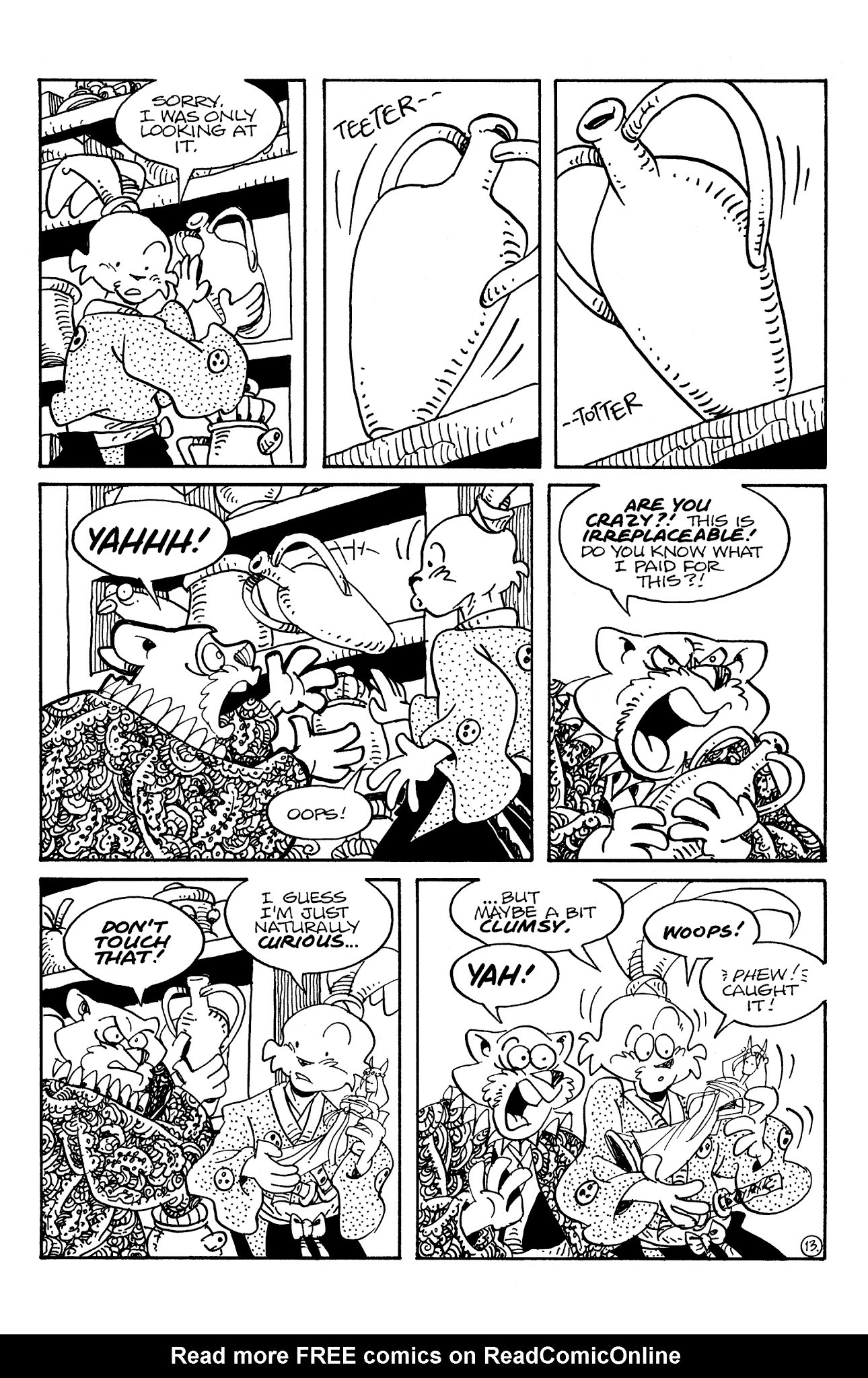 Read online Usagi Yojimbo: The Hidden comic -  Issue #3 - 14