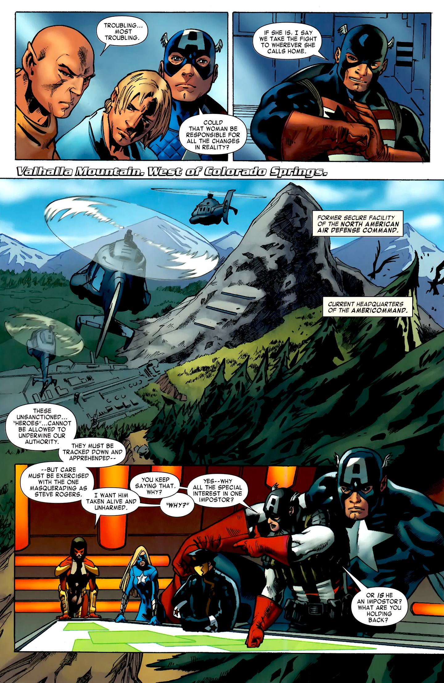 Read online Captain America Corps comic -  Issue #3 - 21