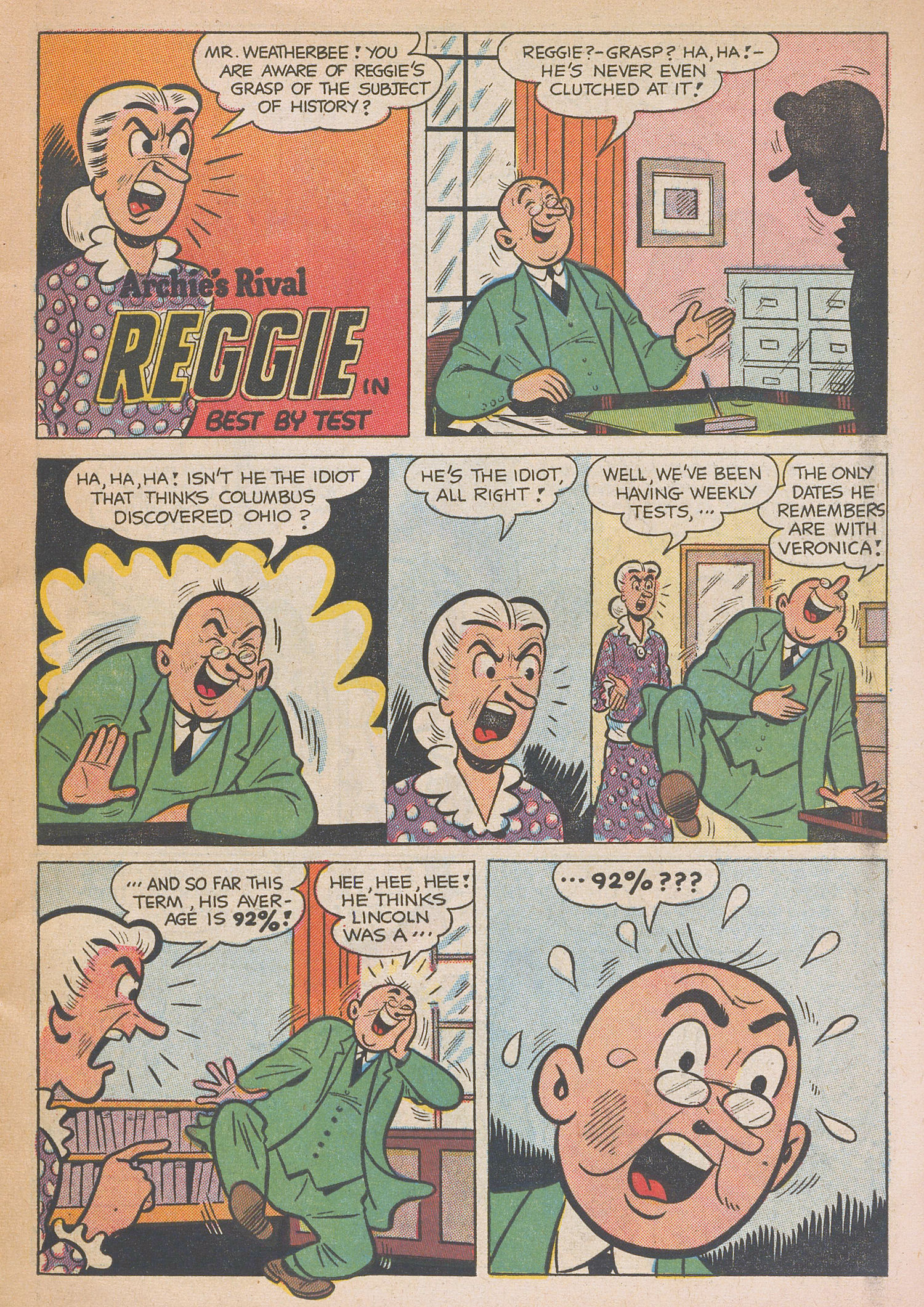 Read online Archie's Rival Reggie comic -  Issue #13 - 9