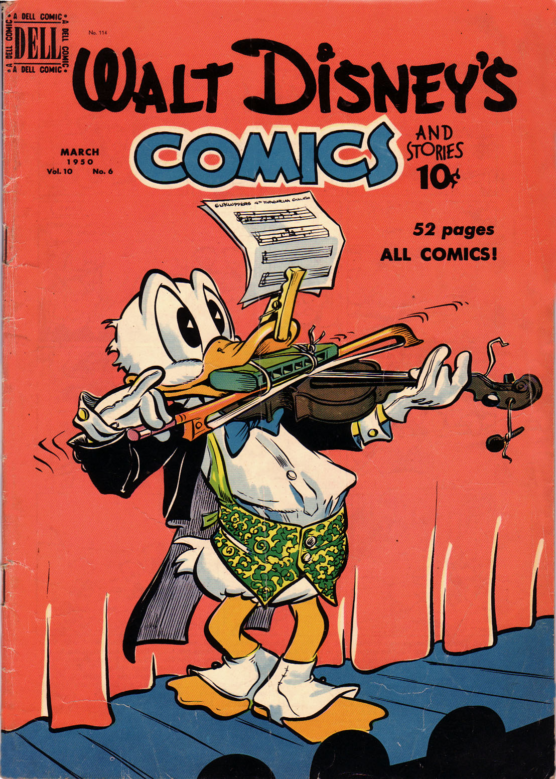 Read online Walt Disney's Comics and Stories comic -  Issue #114 - 1
