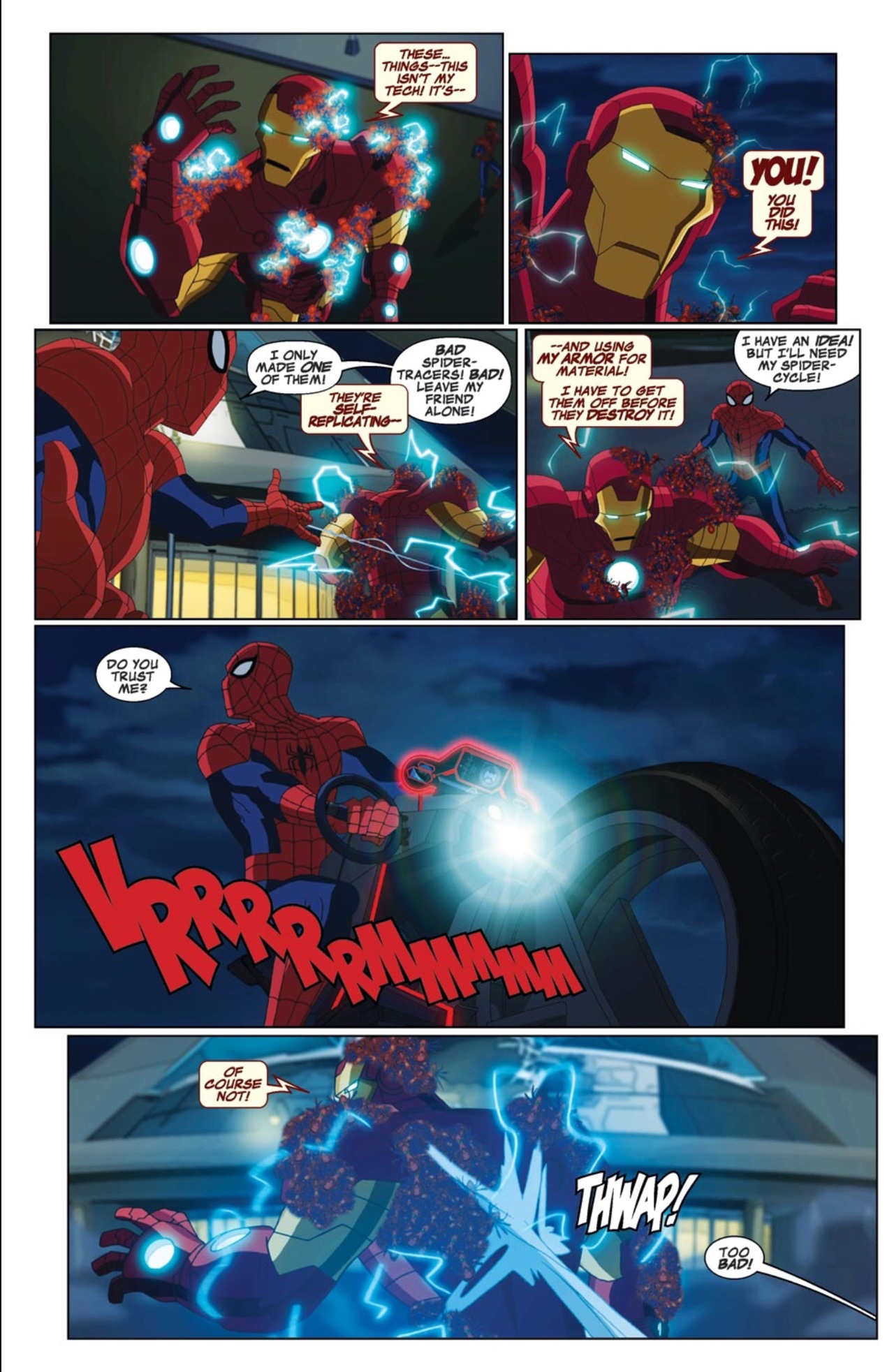 Read online Marvel Universe Ultimate Spider-Man: Web Warriors comic -  Issue #3 - 8