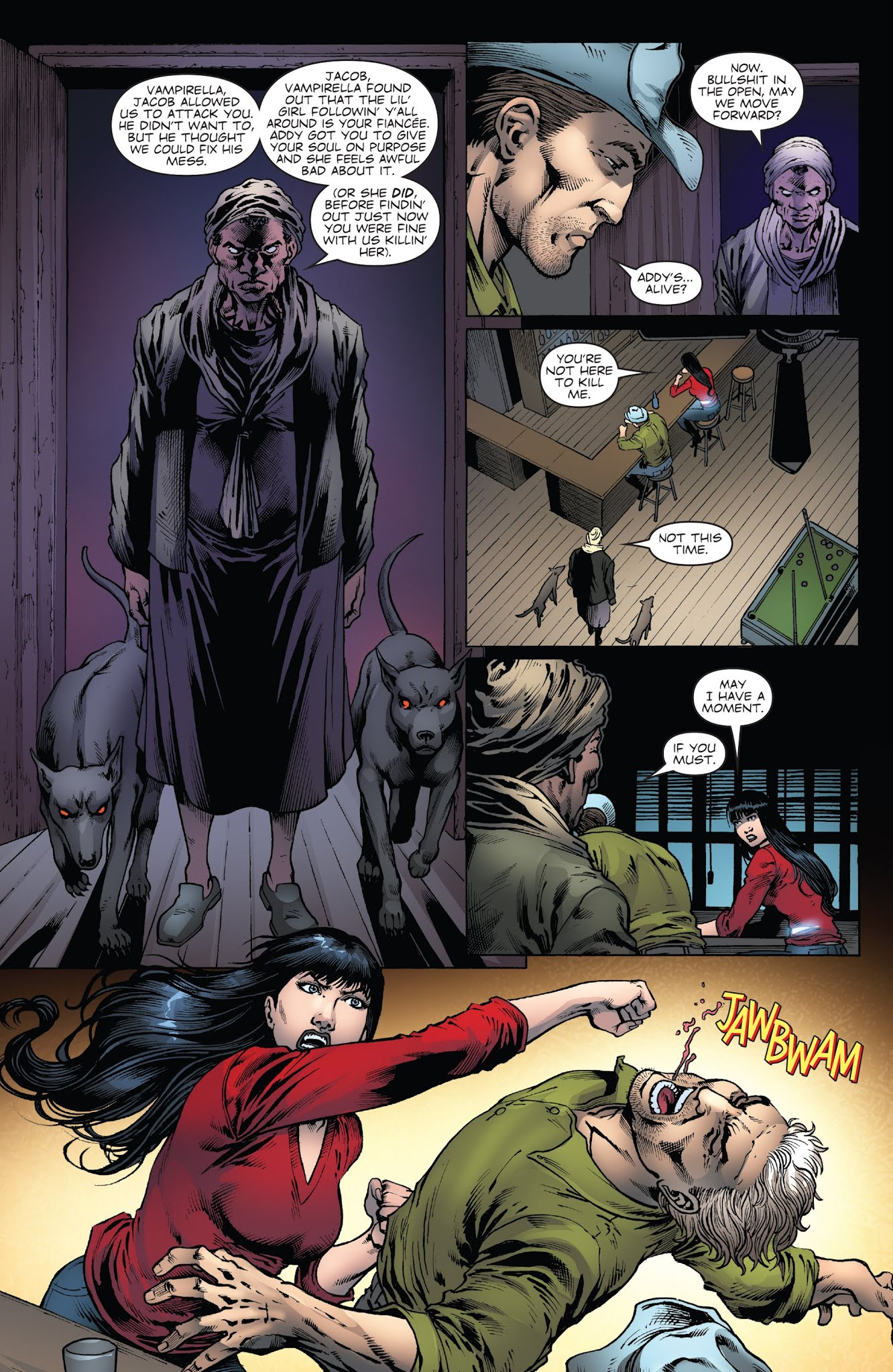 Read online Vampirella: Southern Gothic comic -  Issue #4 - 8