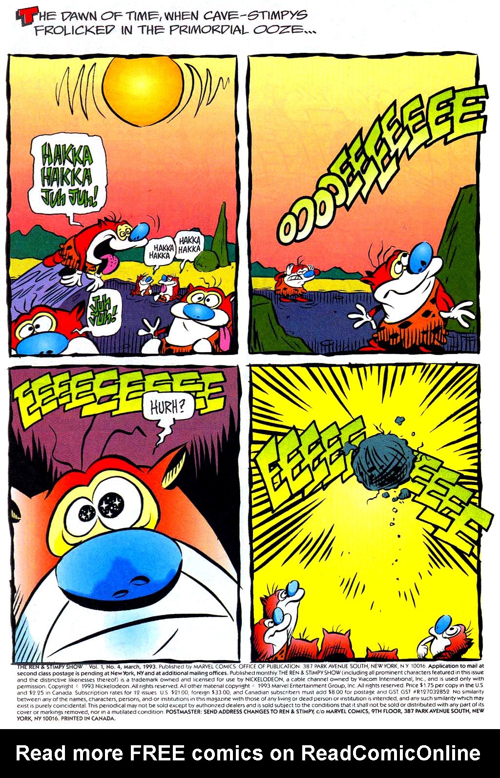 Read online The Ren & Stimpy Show comic -  Issue #4 - 2