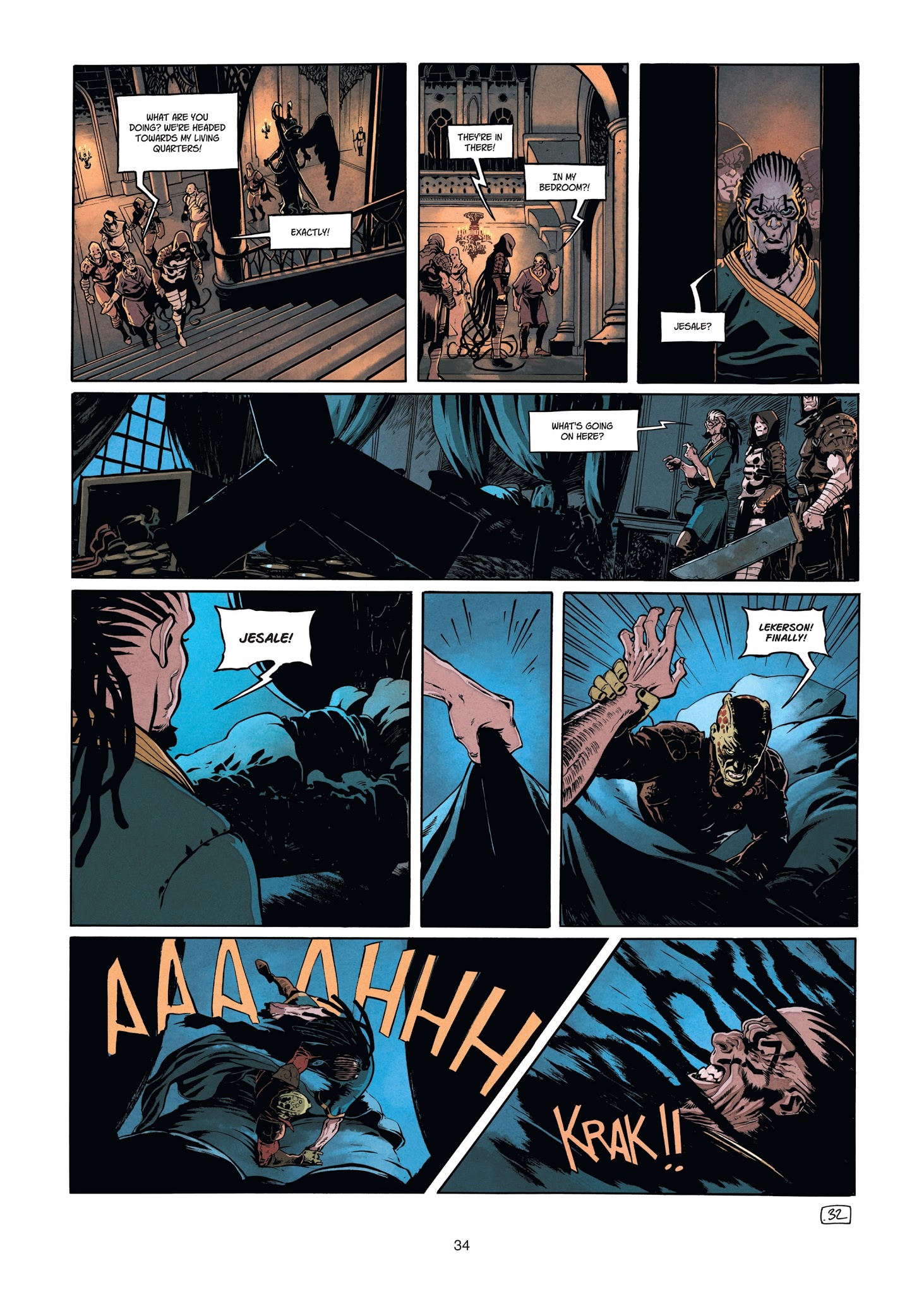 Read online Angor comic -  Issue #5 - 34