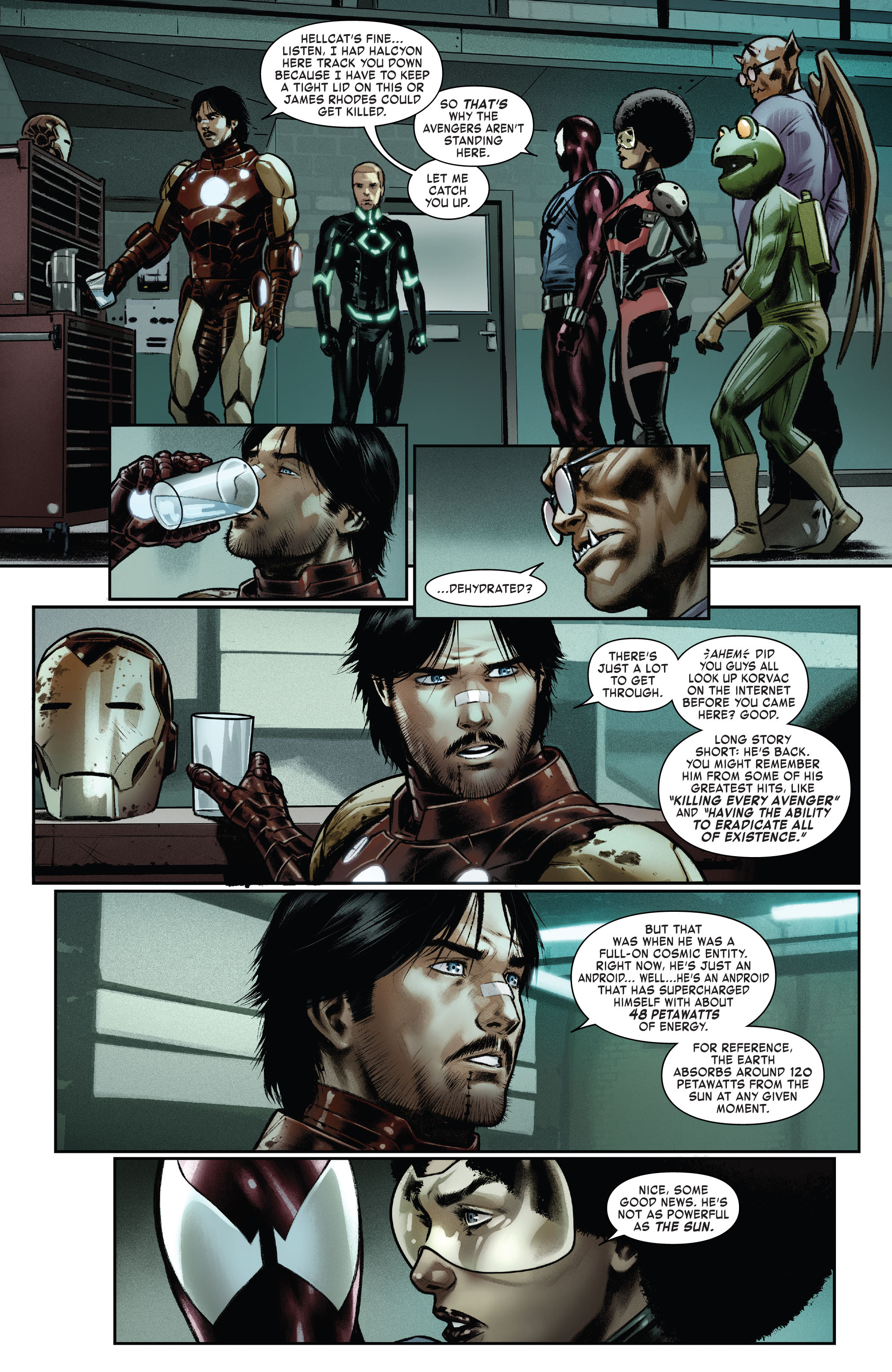 Read online Iron Man (2020) comic -  Issue #5 - 6