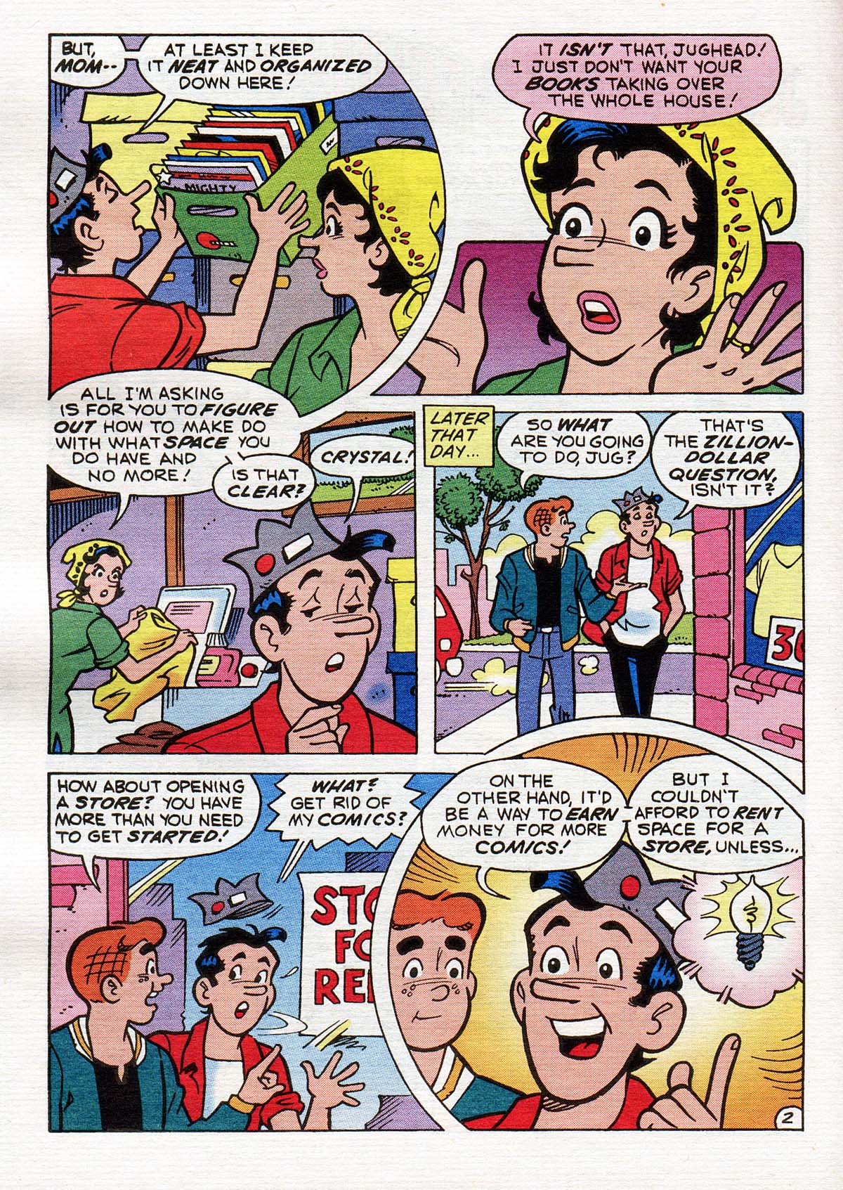 Read online Jughead's Double Digest Magazine comic -  Issue #102 - 109
