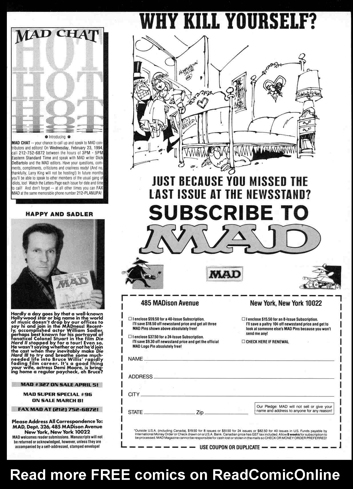 Read online MAD comic -  Issue #326 - 5