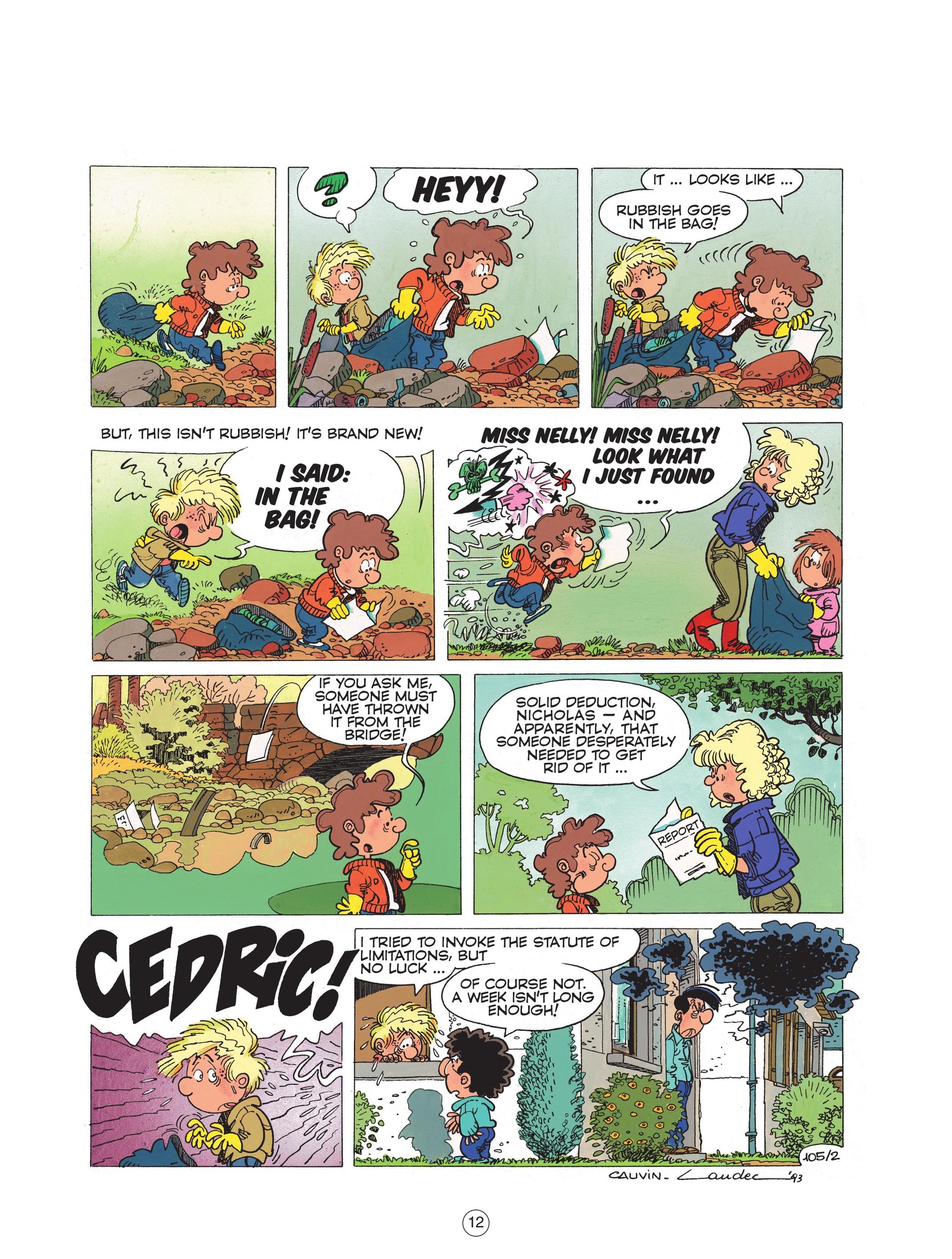 Read online Cedric comic -  Issue #6 - 14