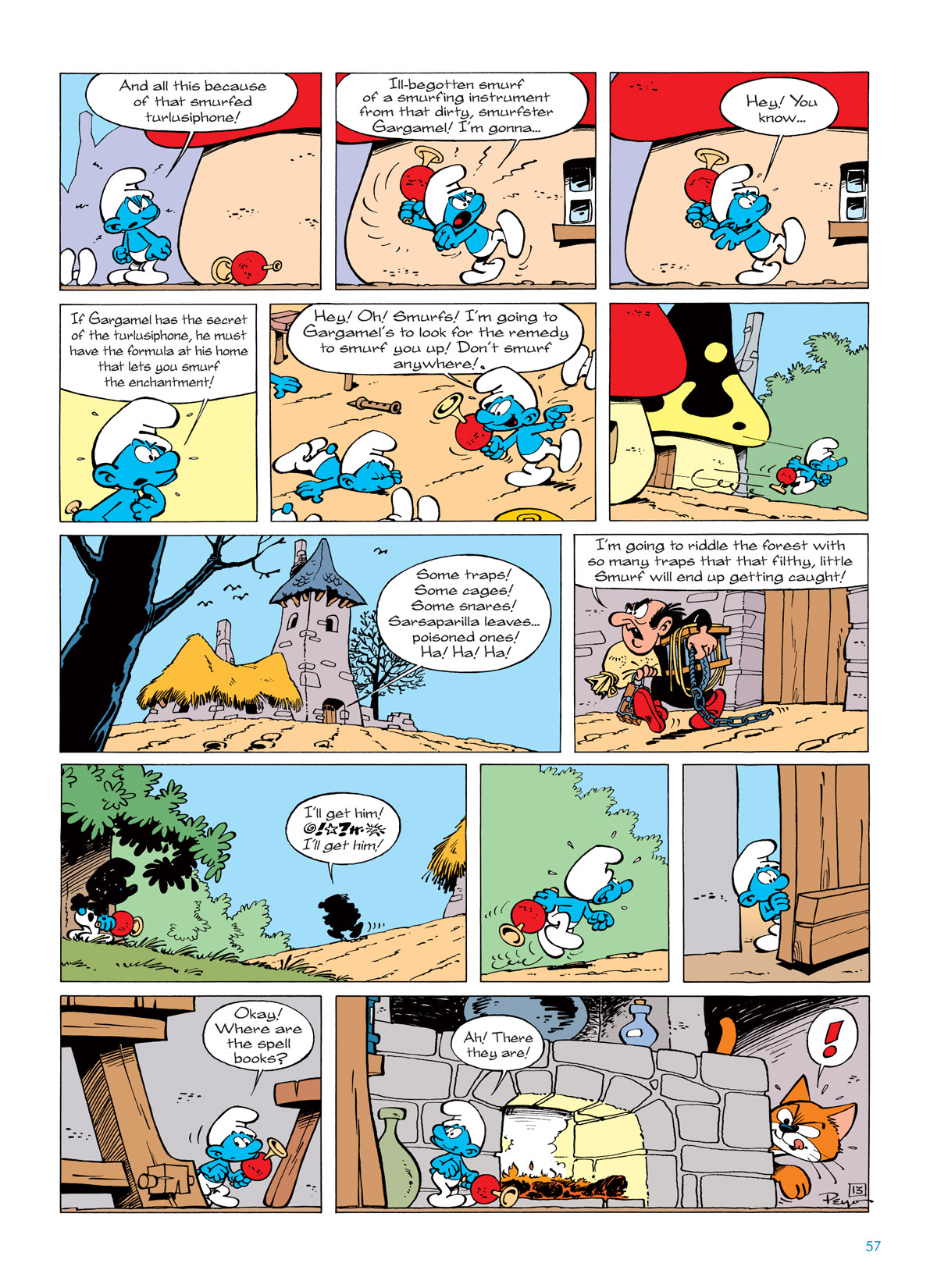 Read online The Smurfs comic -  Issue #3 - 57