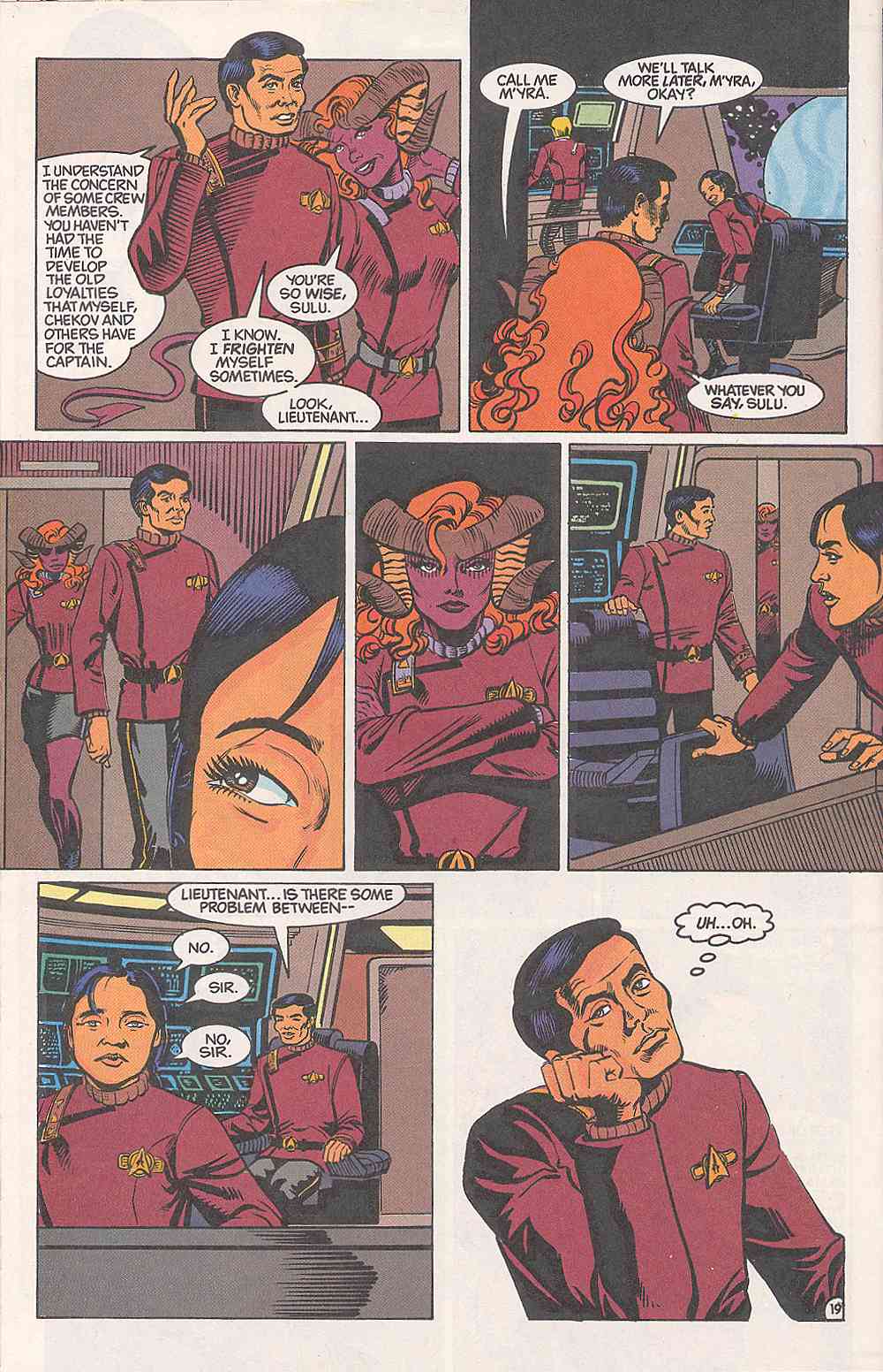 Read online Star Trek (1989) comic -  Issue #6 - 19
