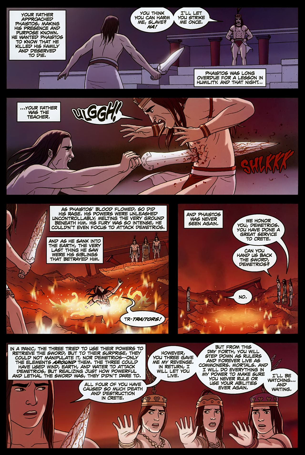 Read online The Sword comic -  Issue #6 - 22