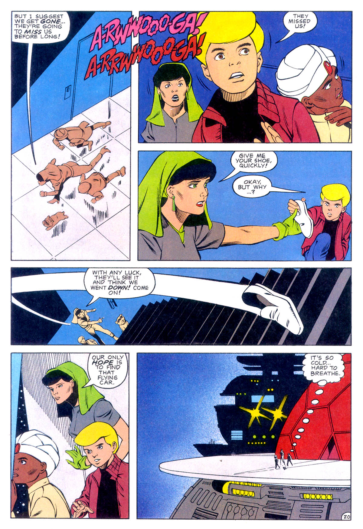 Read online Jonny Quest comic -  Issue #5 - 22